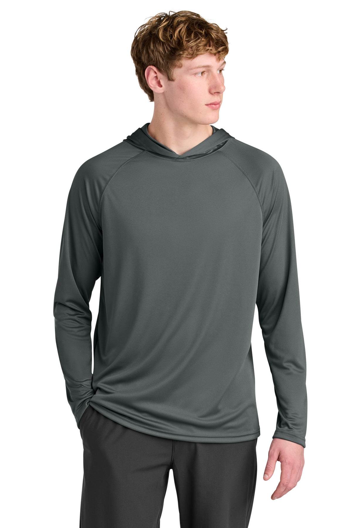 Cooling Performance Long Sleeve Hooded Tee