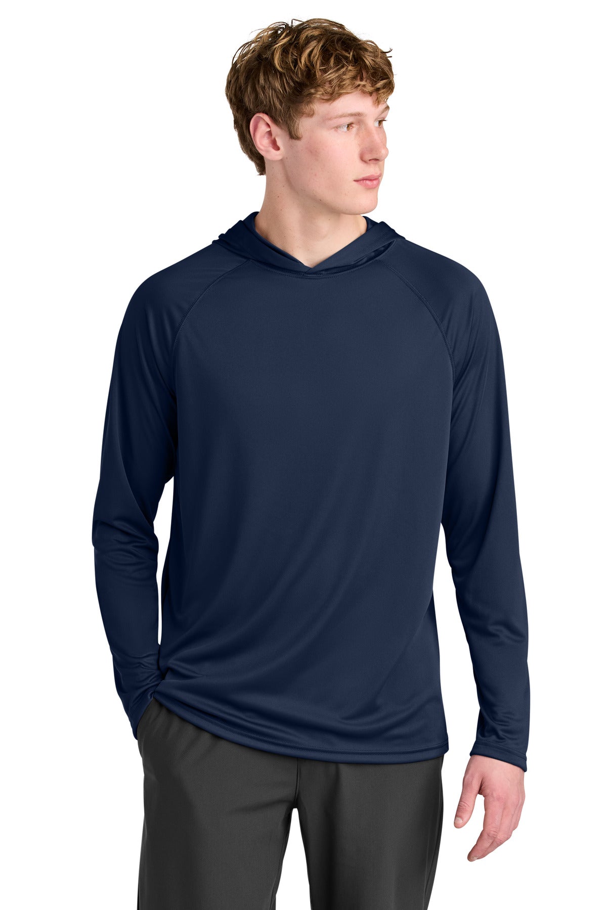 Cooling Performance Long Sleeve Hooded Tee