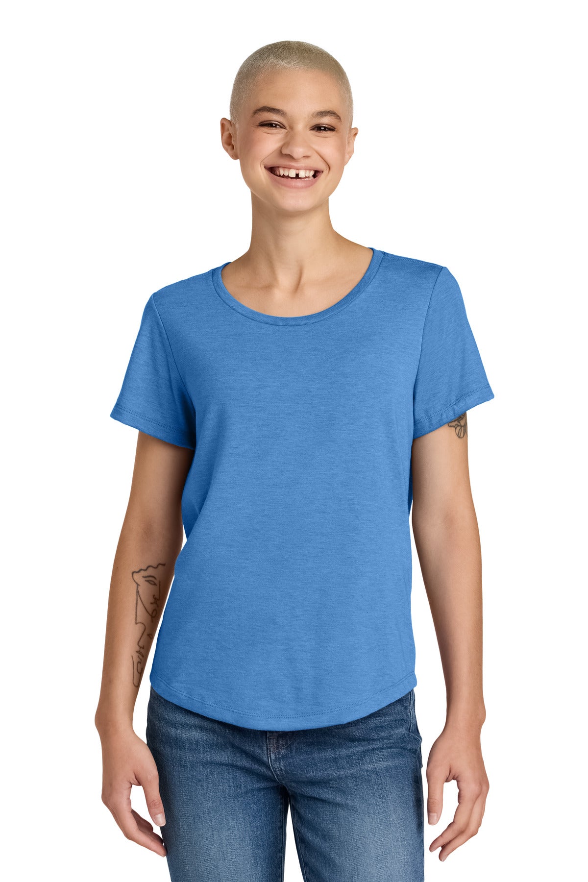 Women's Relaxed Tri-Blend Scoop Neck Tee