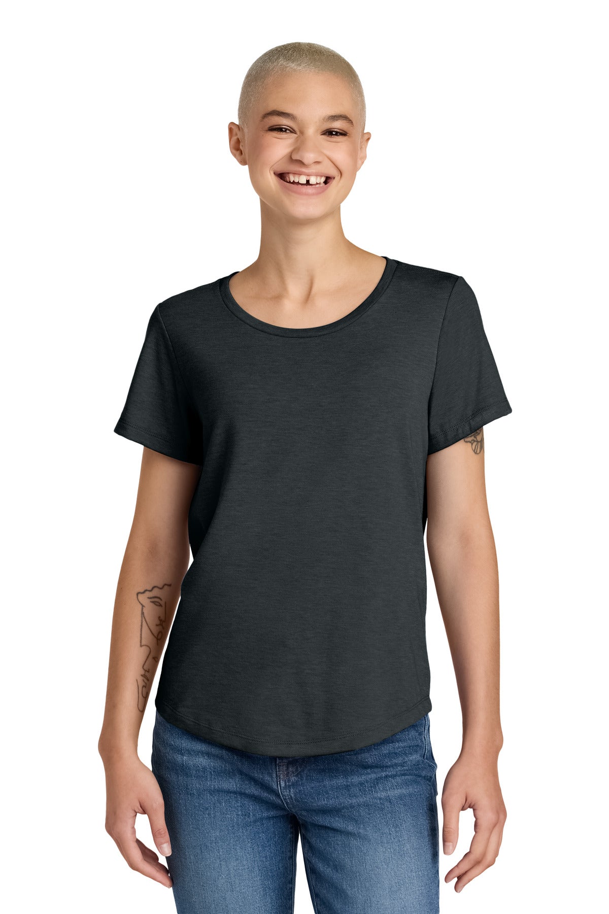Women's Relaxed Tri-Blend Scoop Neck Tee