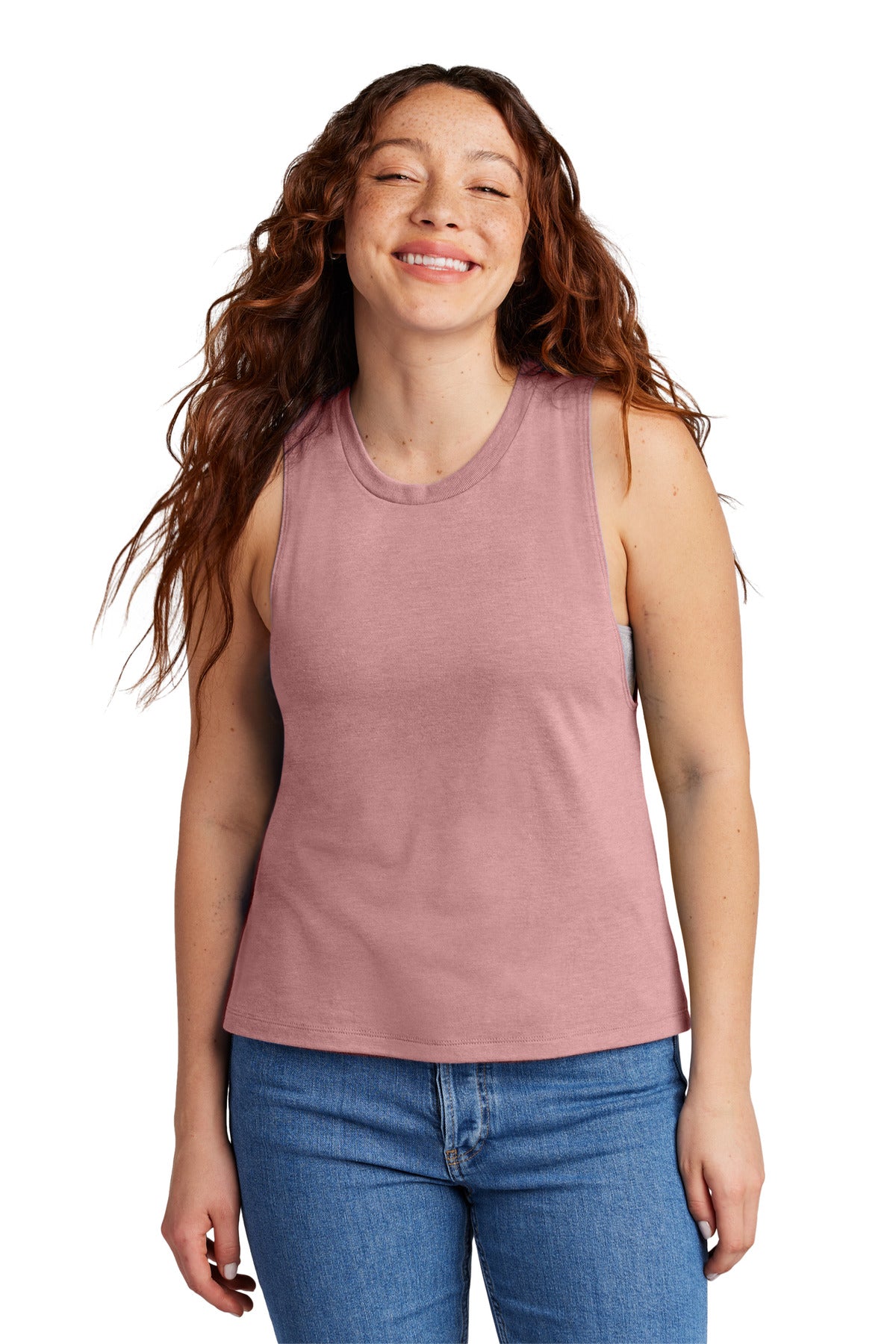 Women's Tri-Blend Sustainable Muscle Tank