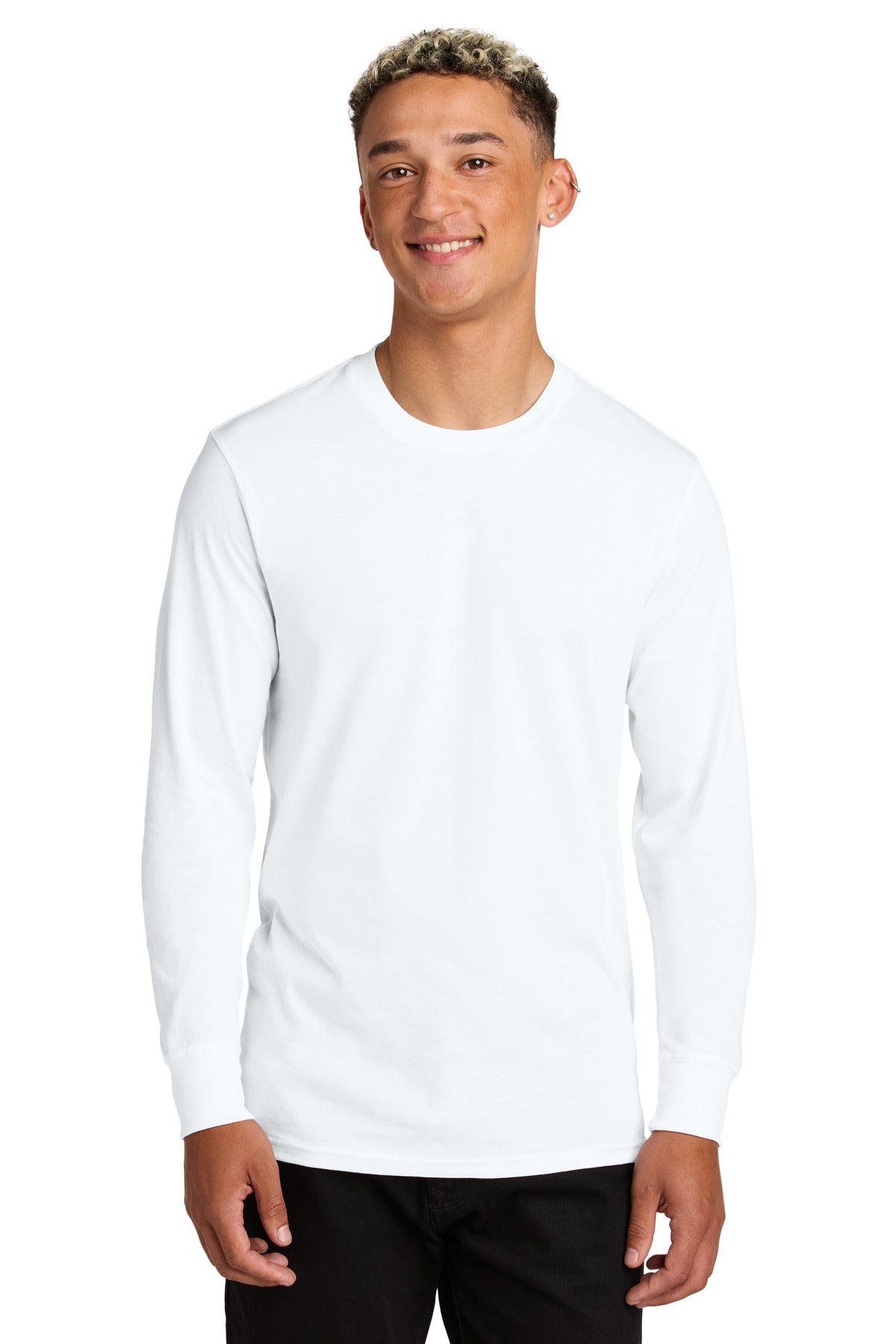 Unisex Long Sleeve Organic Cotton Tee