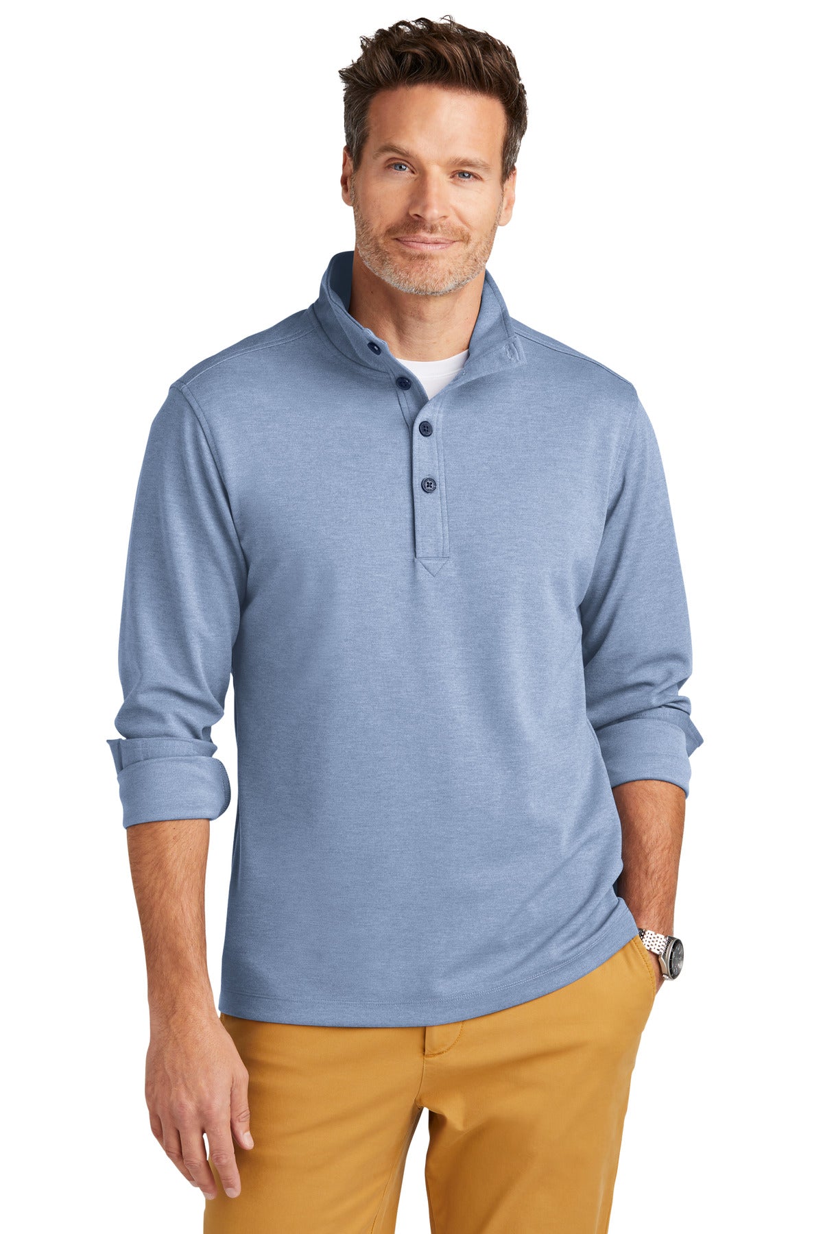 Mid-Layer Stretch 1/2-Button Pullover