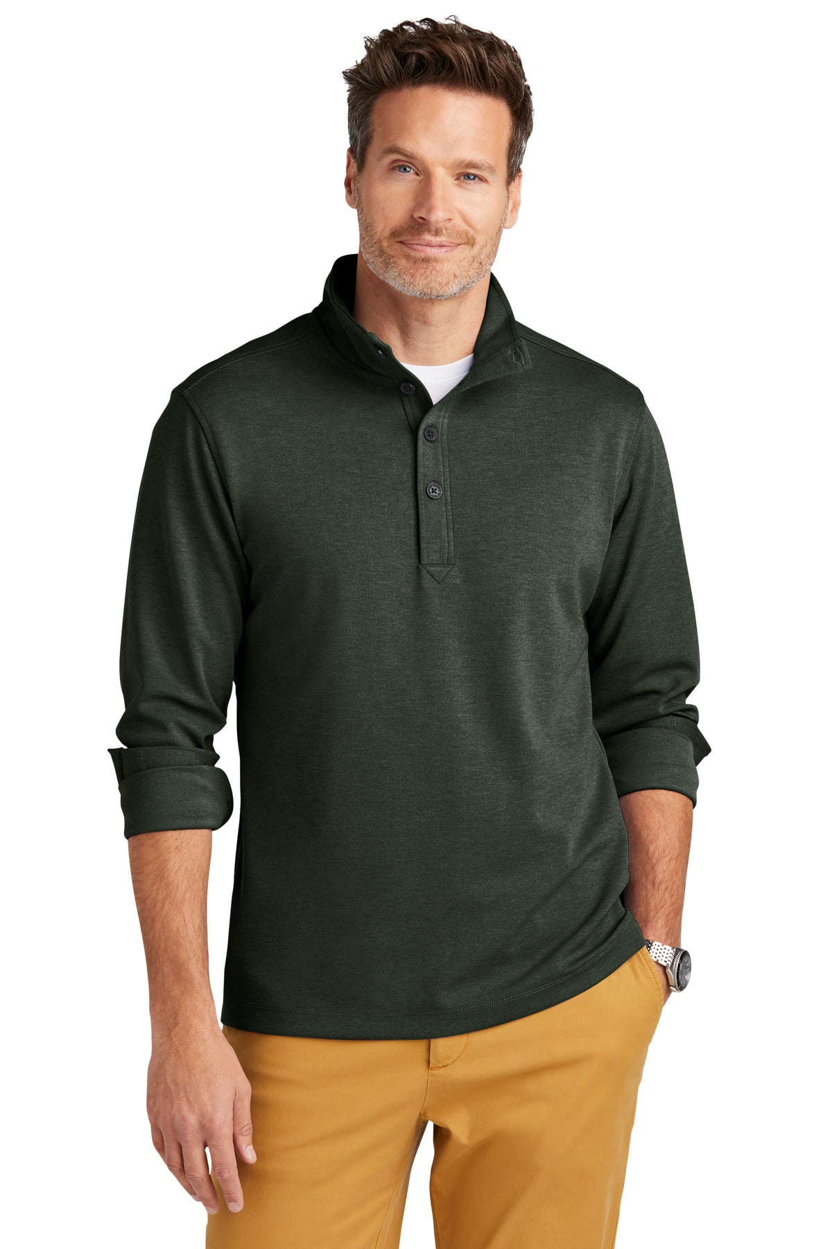 Mid-Layer Stretch 1/2-Button Pullover