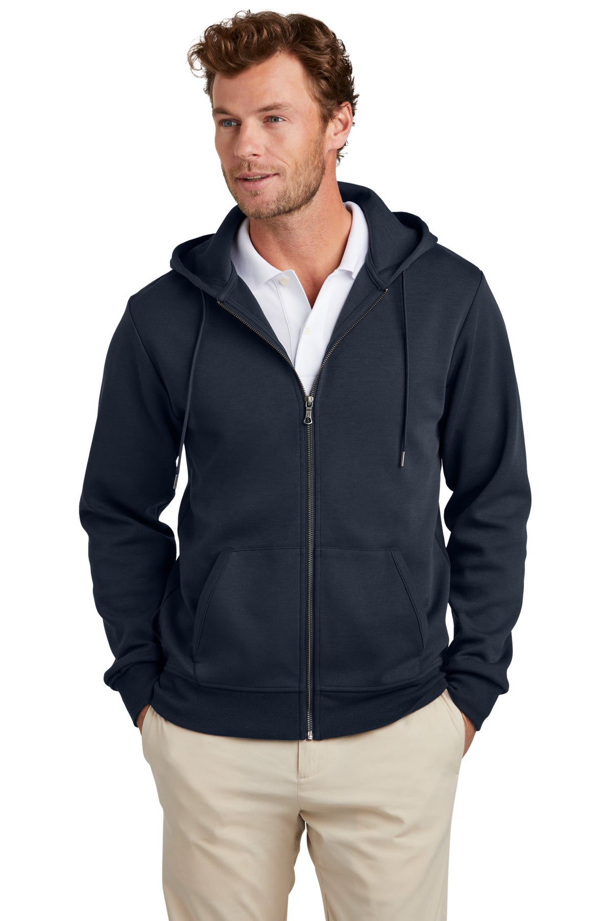 Double-Knit Full-Zip Hoodie