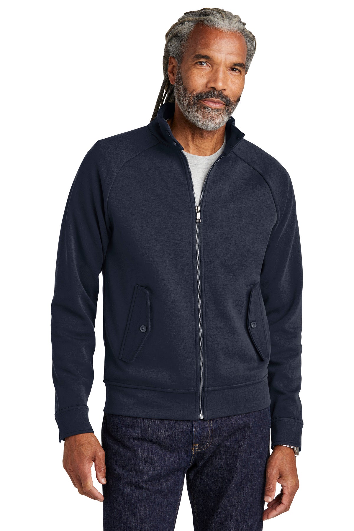 Double-Knit Full-Zip Jacket