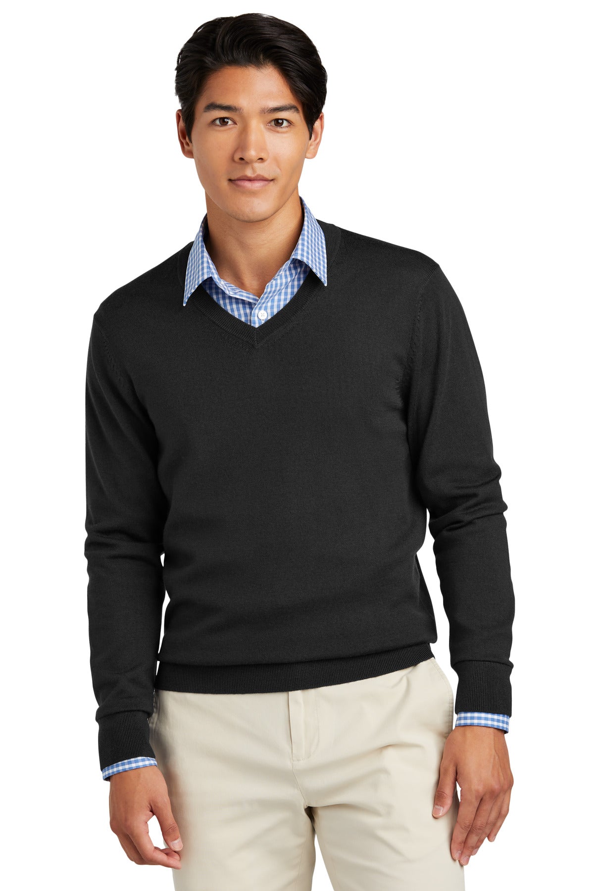 Washable Merino V-Neck Sweater