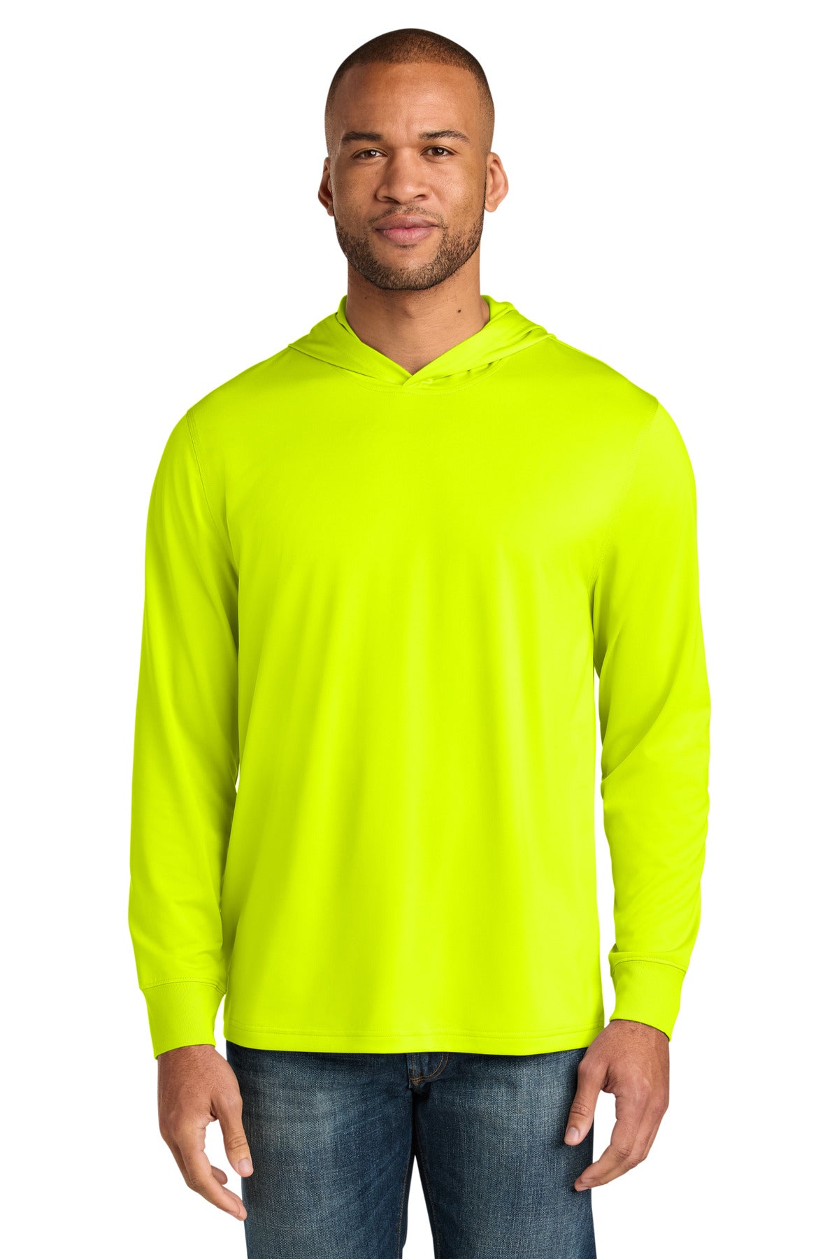 CornerStone ® Workwear Pro Long Sleeve Hooded Tee CS440LSH