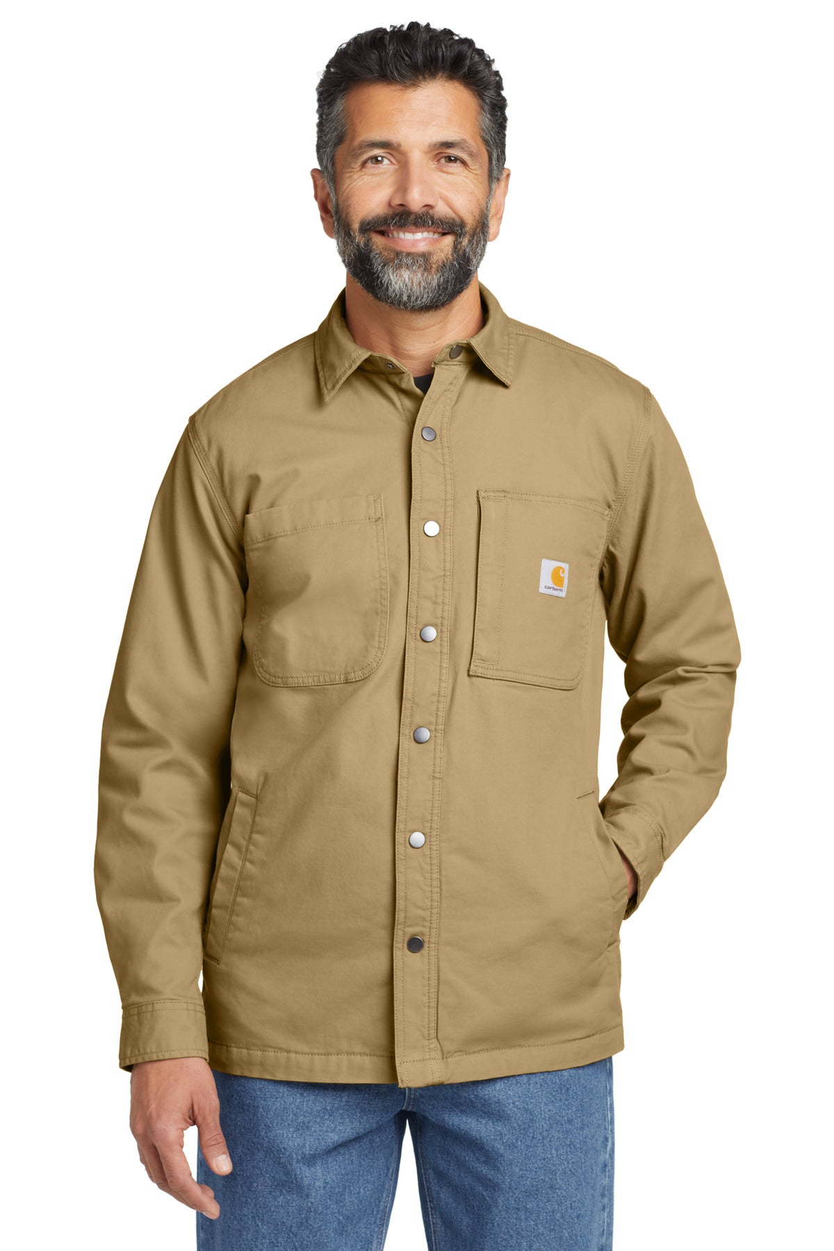 Rugged Flex Fleece-Lined Shirt Jac