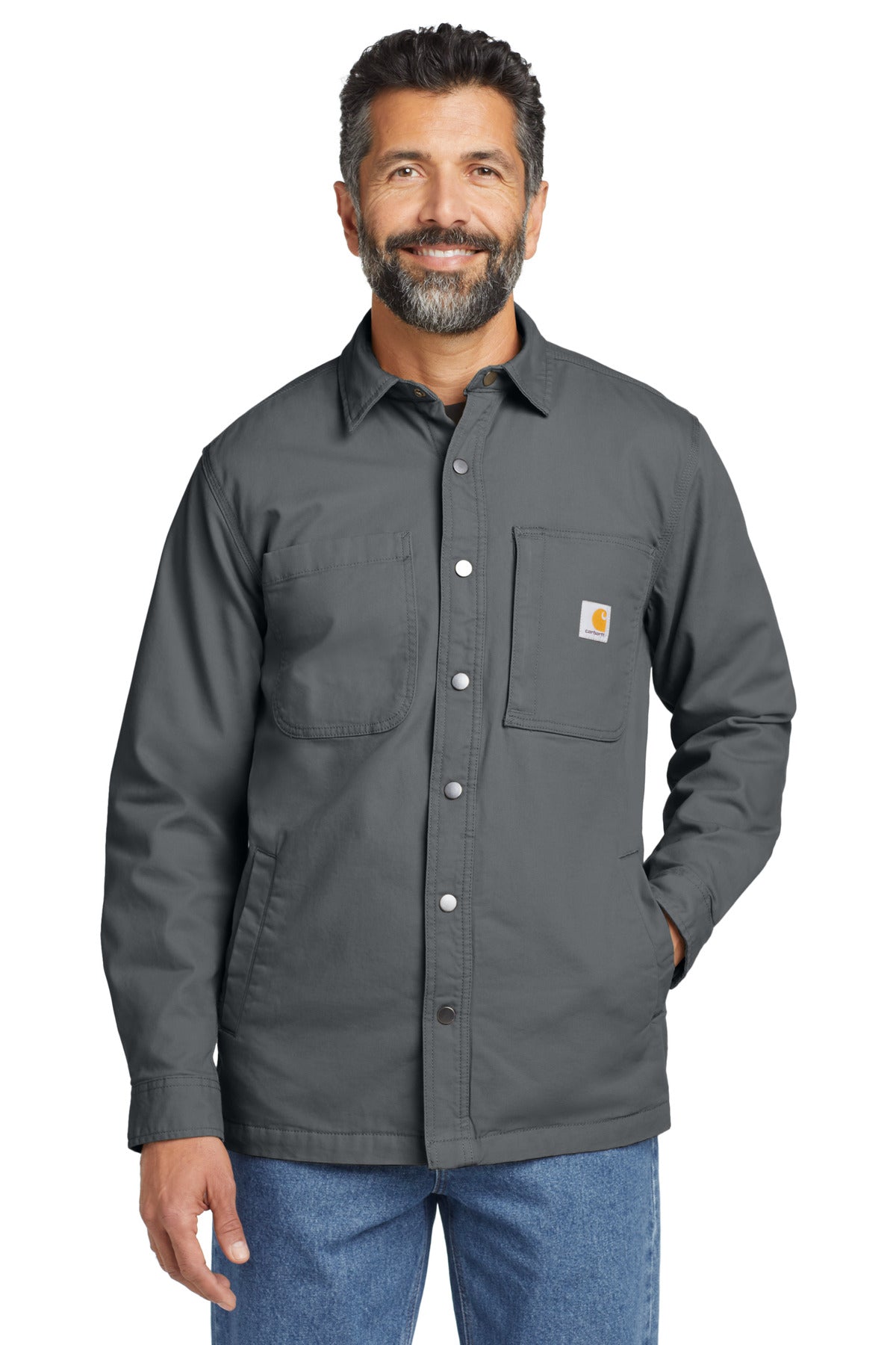 Rugged Flex Fleece-Lined Shirt Jac