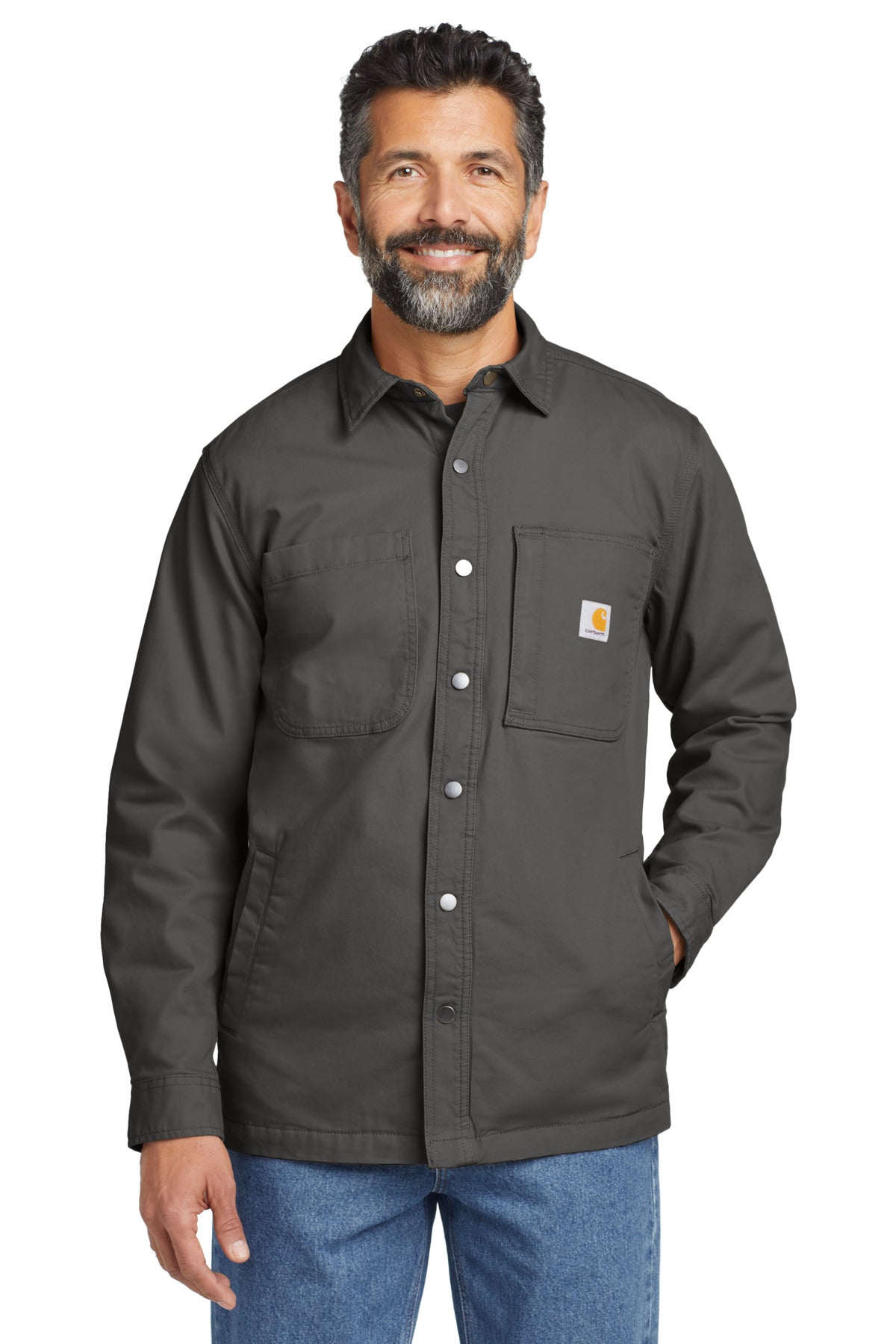 Rugged Flex Fleece-Lined Shirt Jac