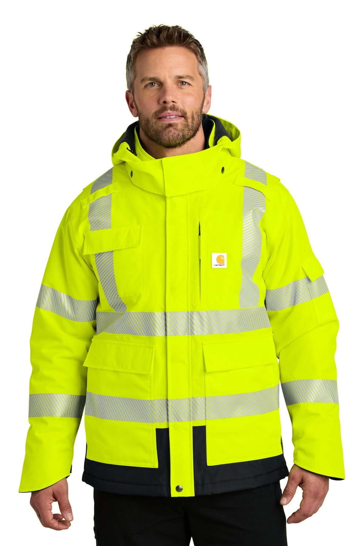 ANSI 107 Class 3 Waterproof Heavyweight Insulated Jacket