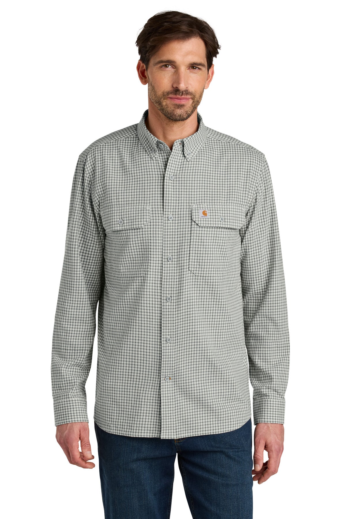Rugged Flex Plaid Long Sleeve Shirt