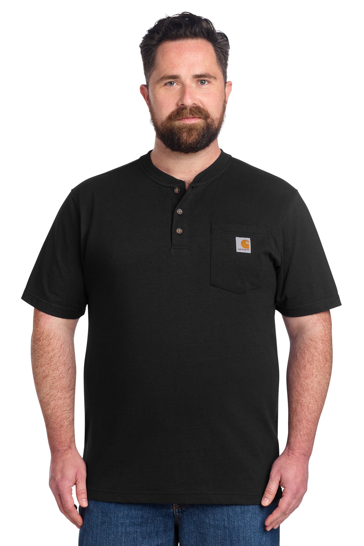 Short Sleeve Henley T-Shirt