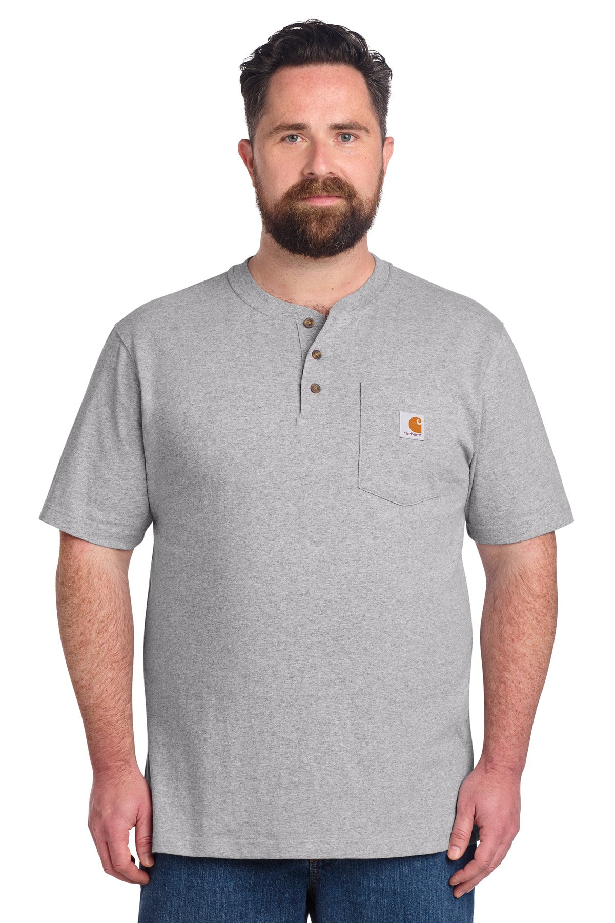 Short Sleeve Henley T-Shirt