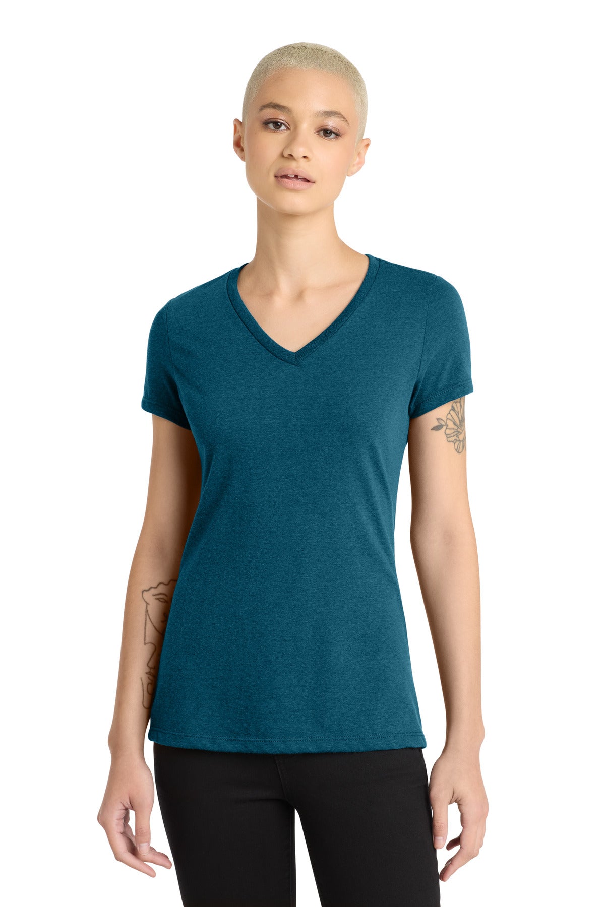 Women's Perfect Blend CVC V-Neck Tee