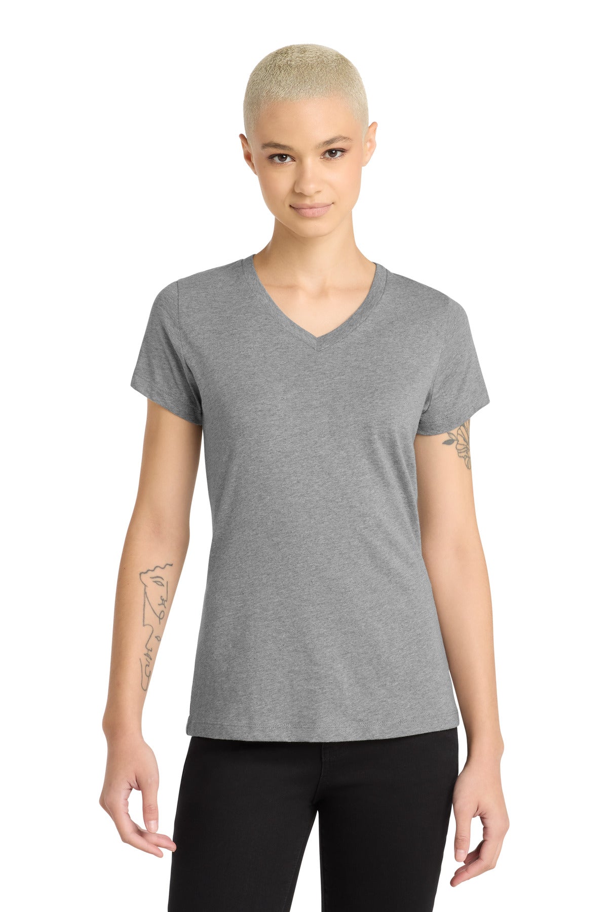 Women's Perfect Blend CVC V-Neck Tee