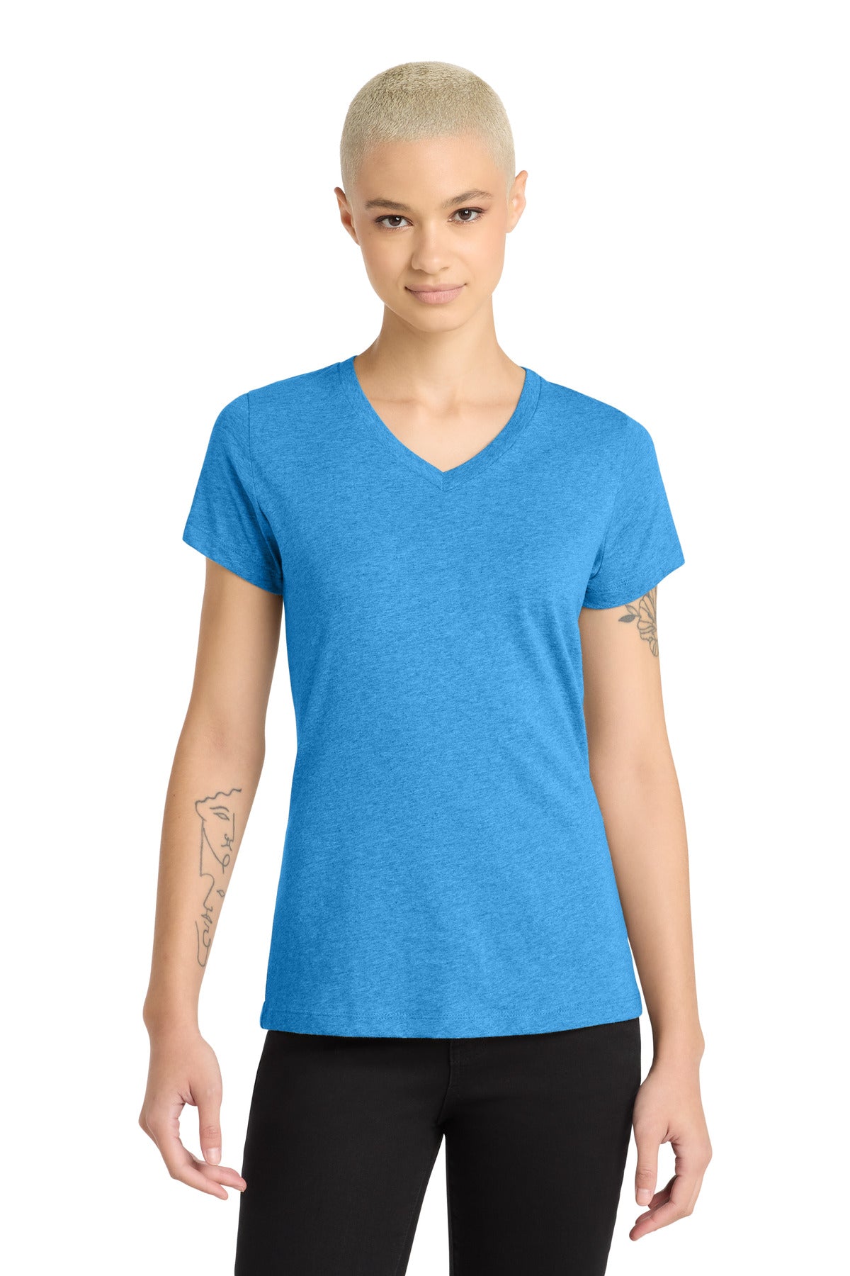 Women's Perfect Blend CVC V-Neck Tee