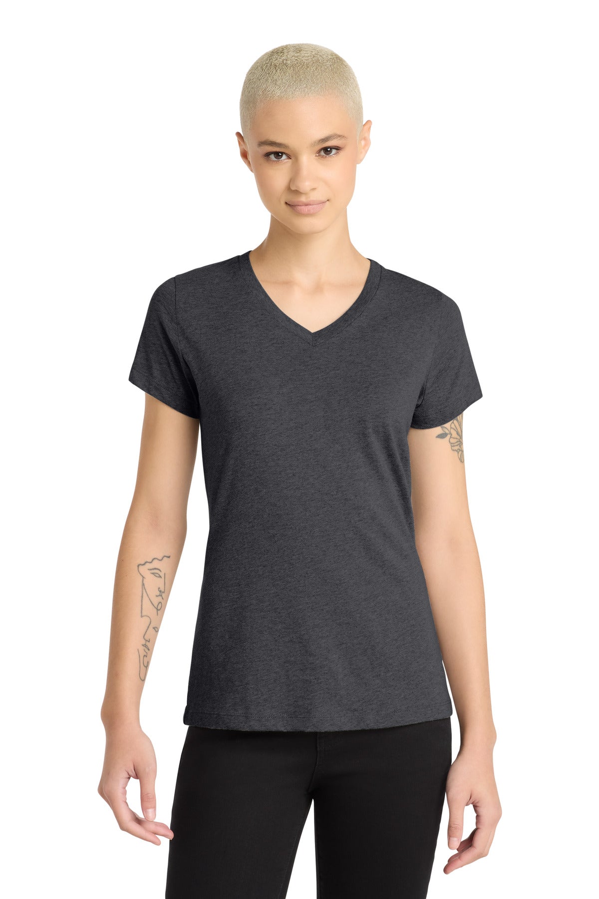 Women's Perfect Blend CVC V-Neck Tee