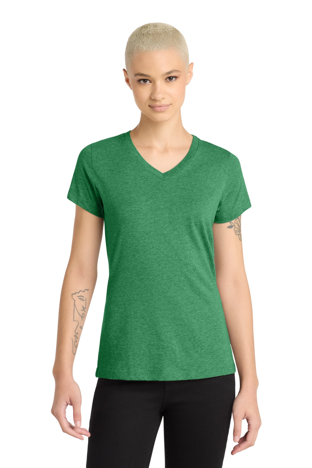 Women's Perfect Blend CVC V-Neck Tee