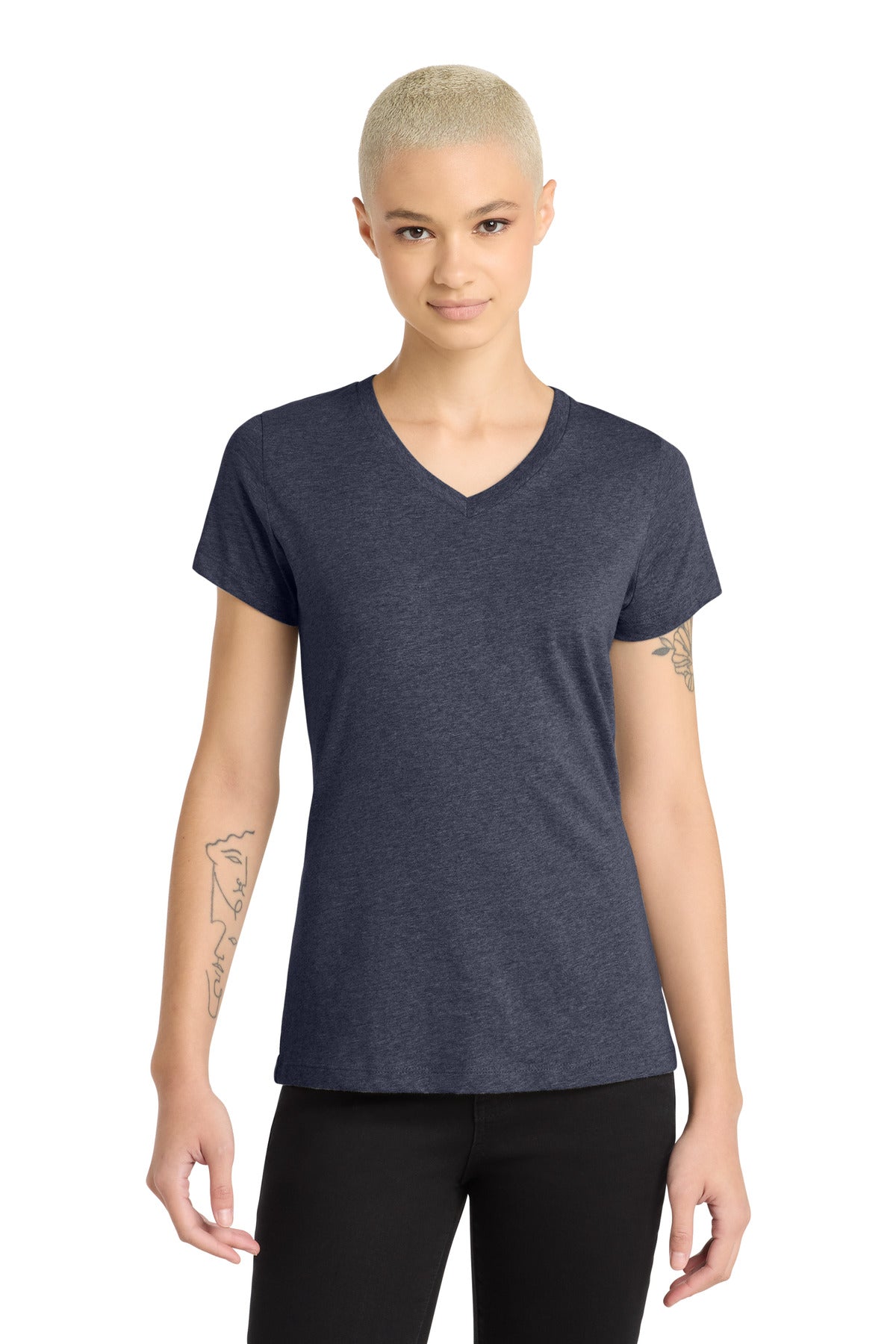 Women's Perfect Blend CVC V-Neck Tee