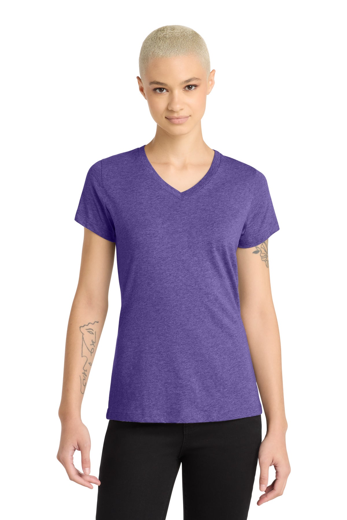 Women's Perfect Blend CVC V-Neck Tee