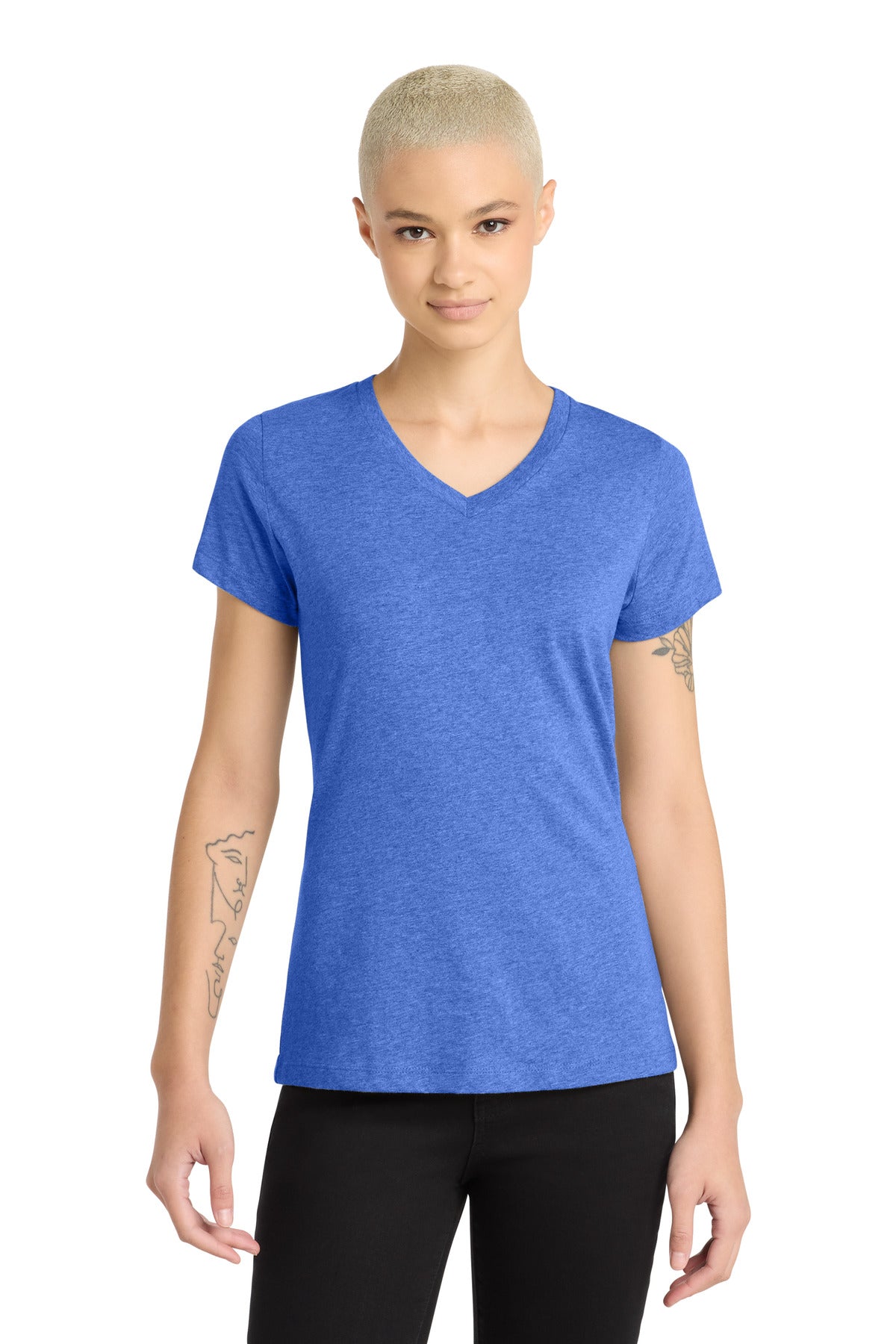 Women's Perfect Blend CVC V-Neck Tee