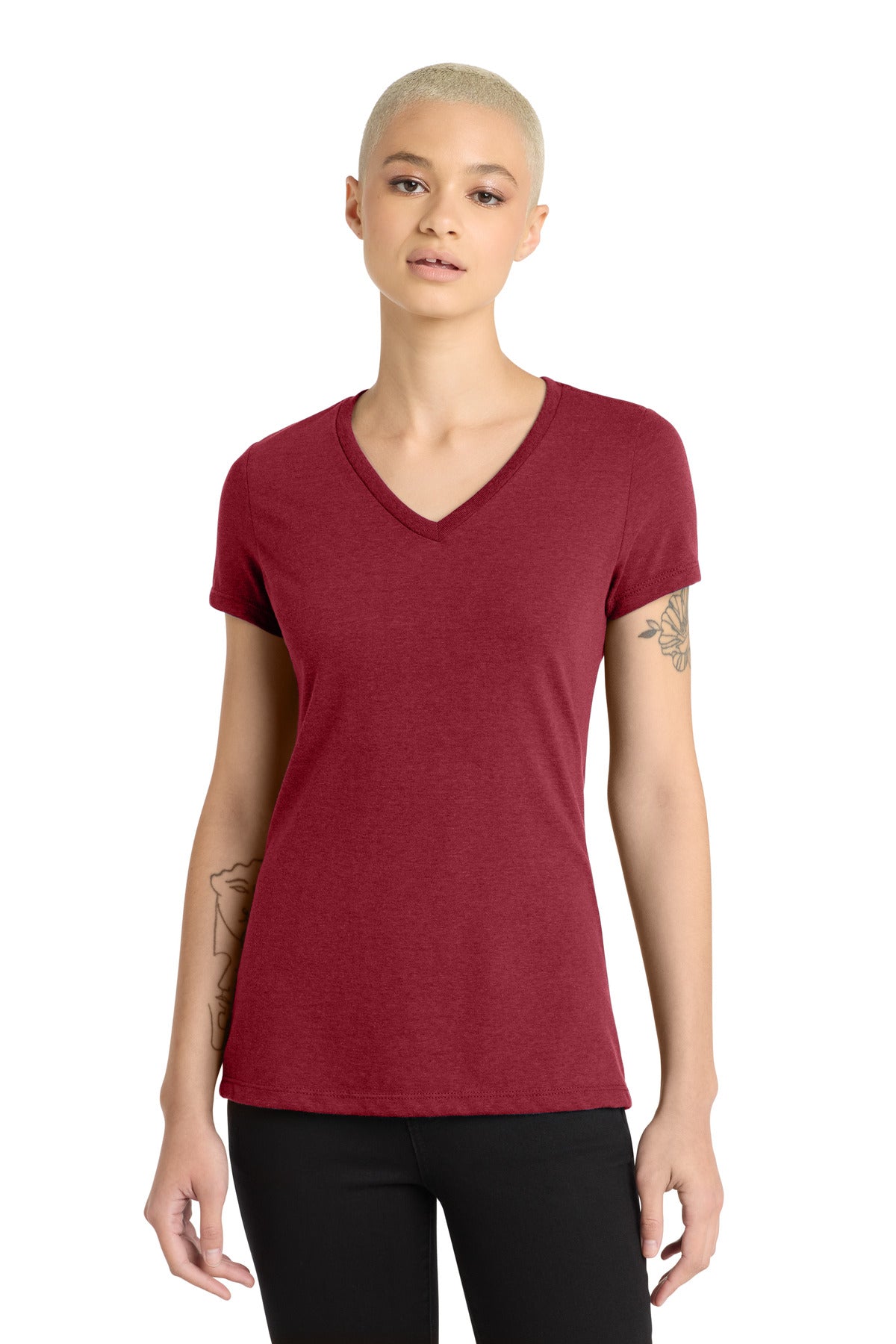 Women's Perfect Blend CVC V-Neck Tee