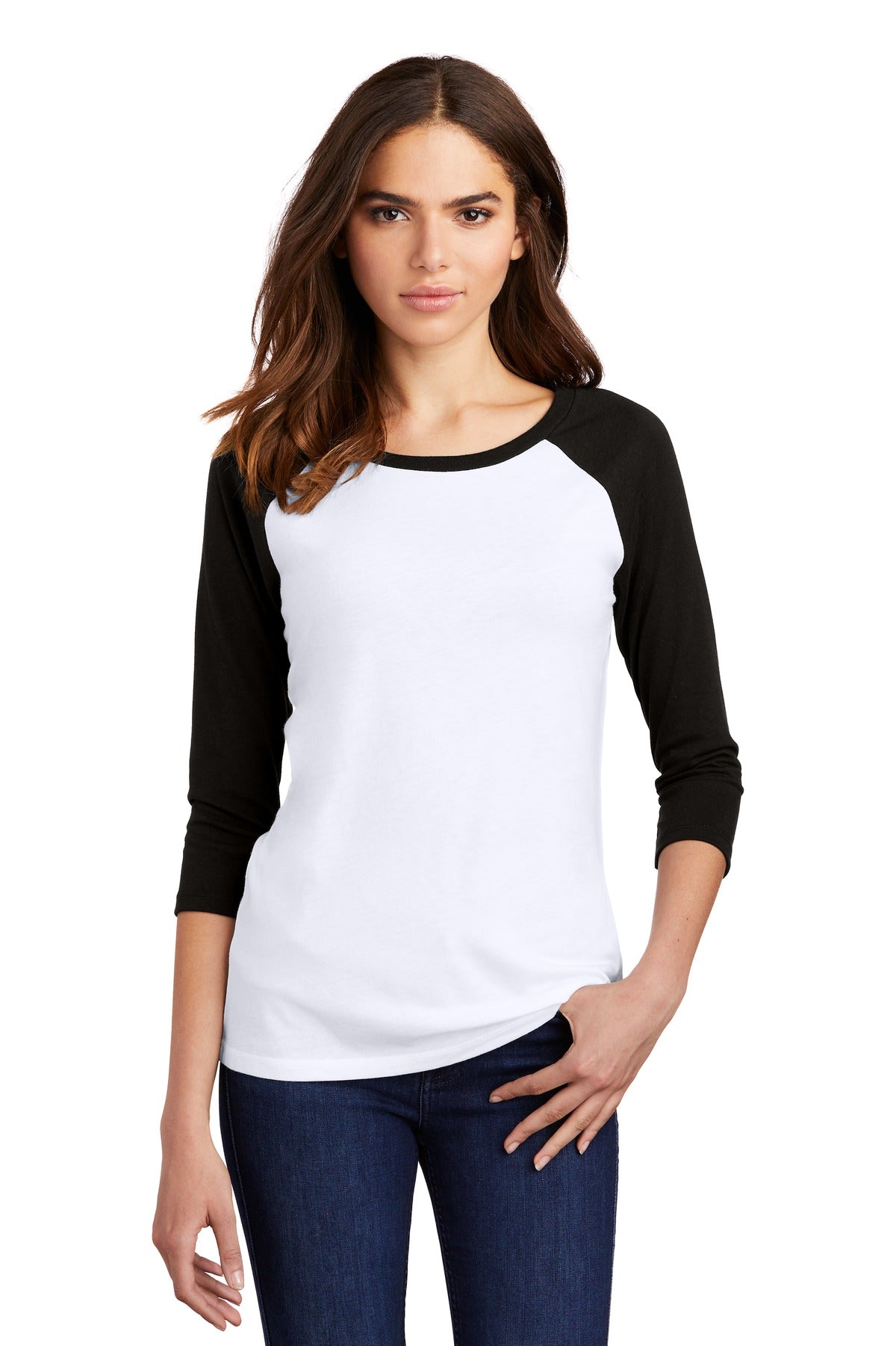 Women's Perfect Tri 3/4-Sleeve Raglan
