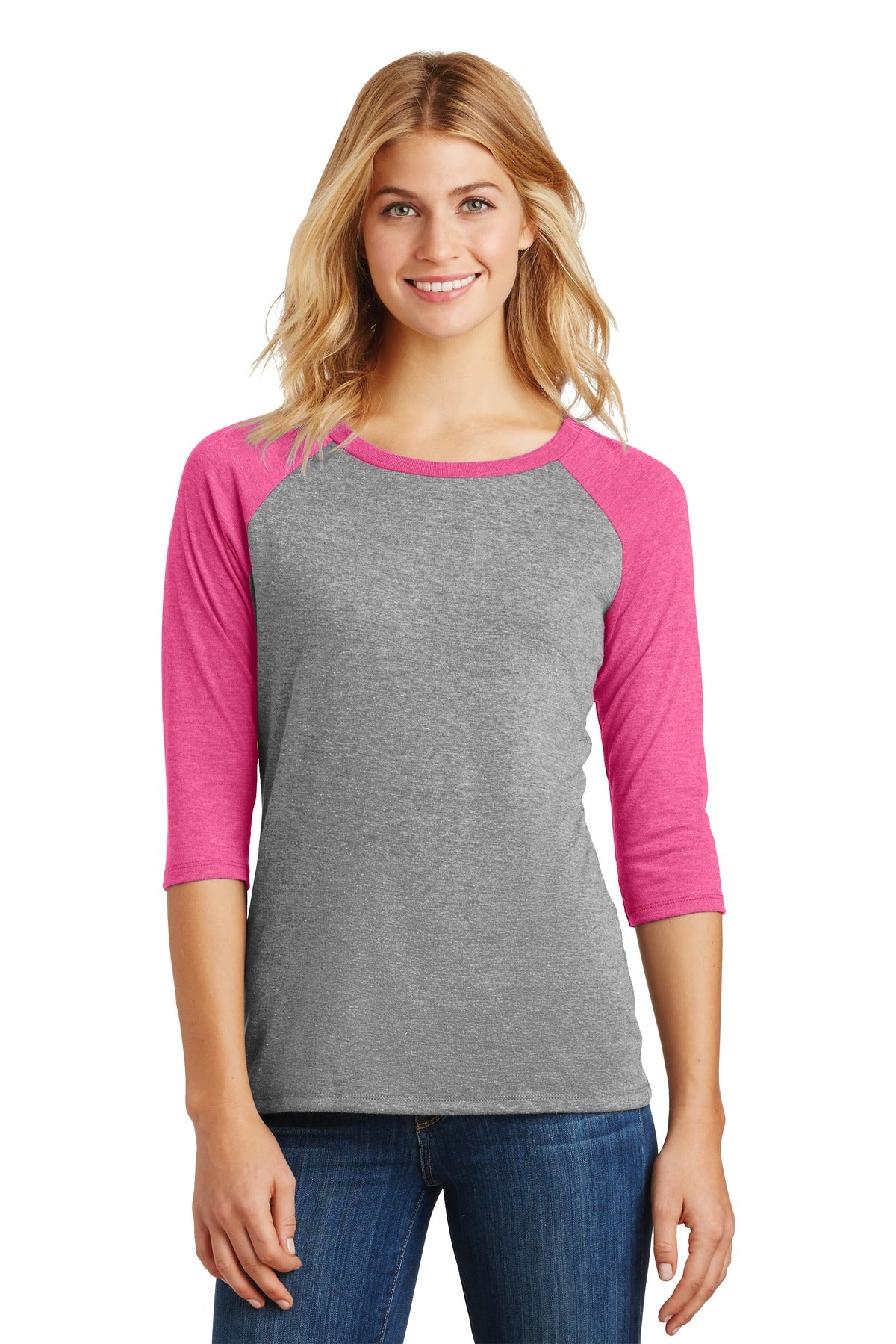 Women's Perfect Tri 3/4-Sleeve Raglan