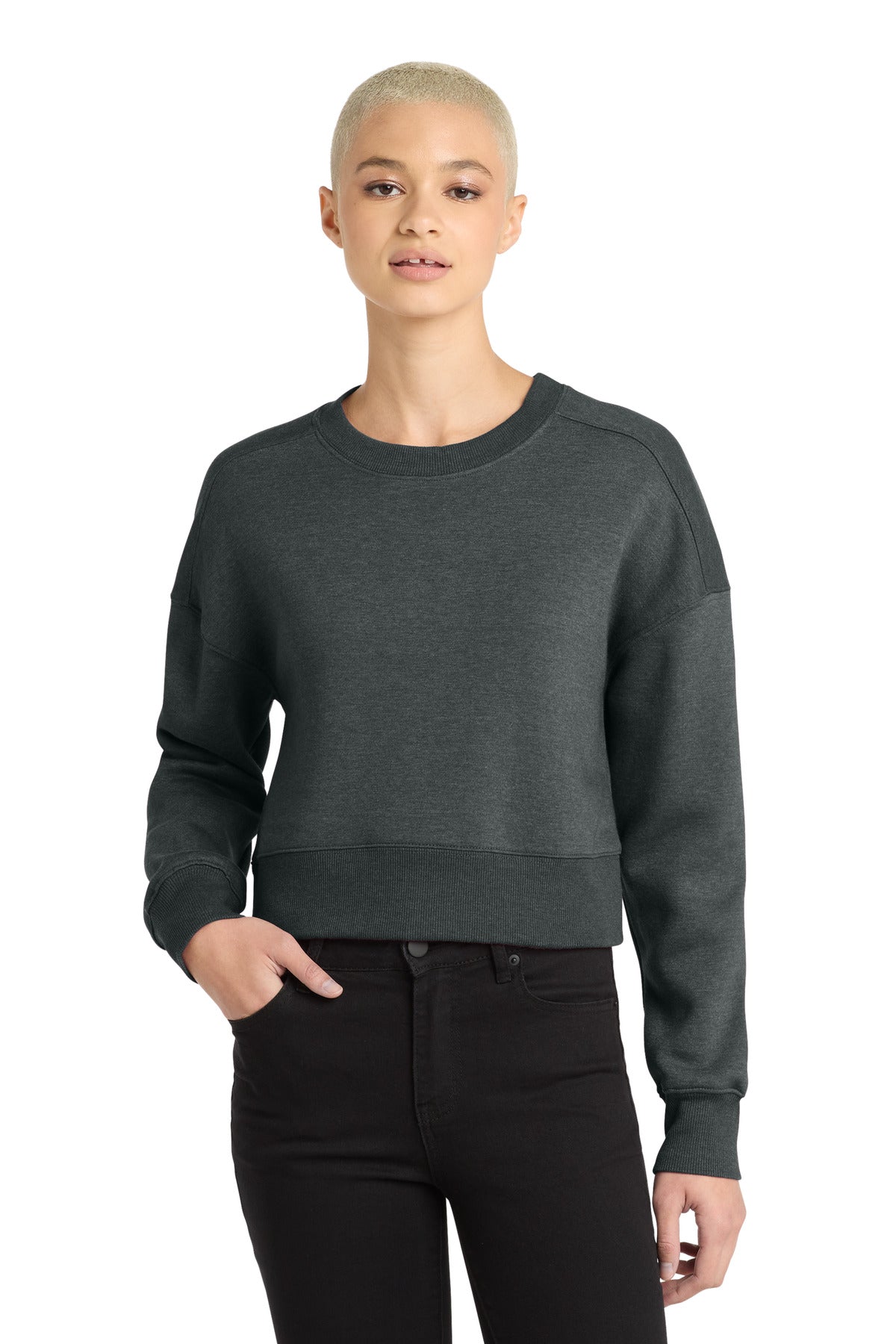 Women's Perfect Weight Fleece Cropped Crew