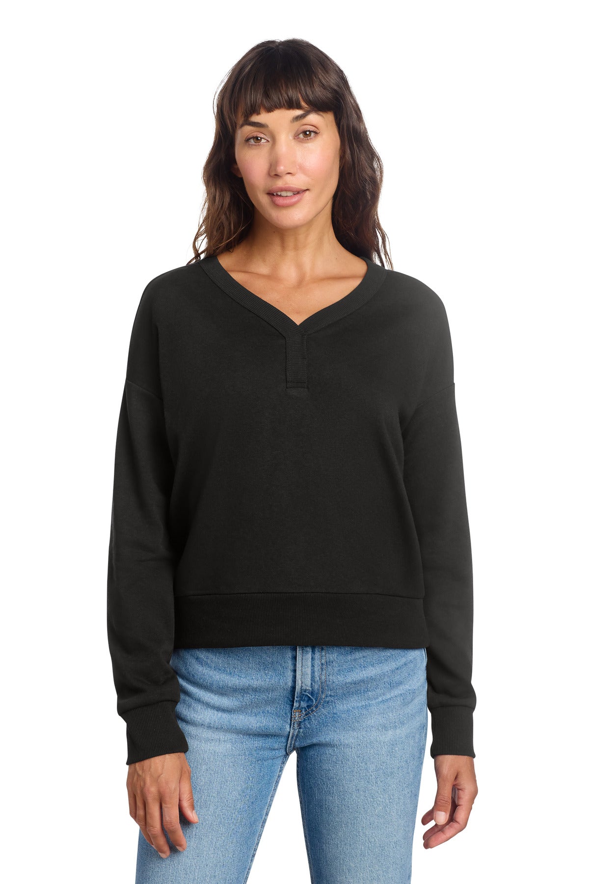 Women's Perfect Tri Fleece V-Neck Sweatshirt