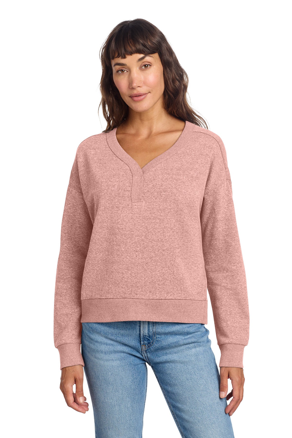 Women's Perfect Tri Fleece V-Neck Sweatshirt