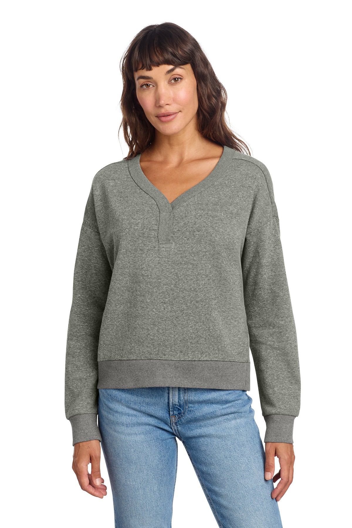 Women's Perfect Tri Fleece V-Neck Sweatshirt