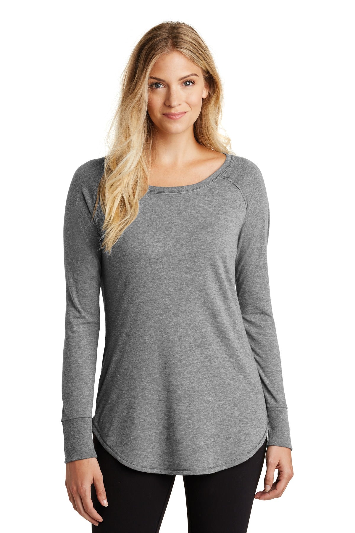 Women's Perfect Tri Long Sleeve Tunic Tee