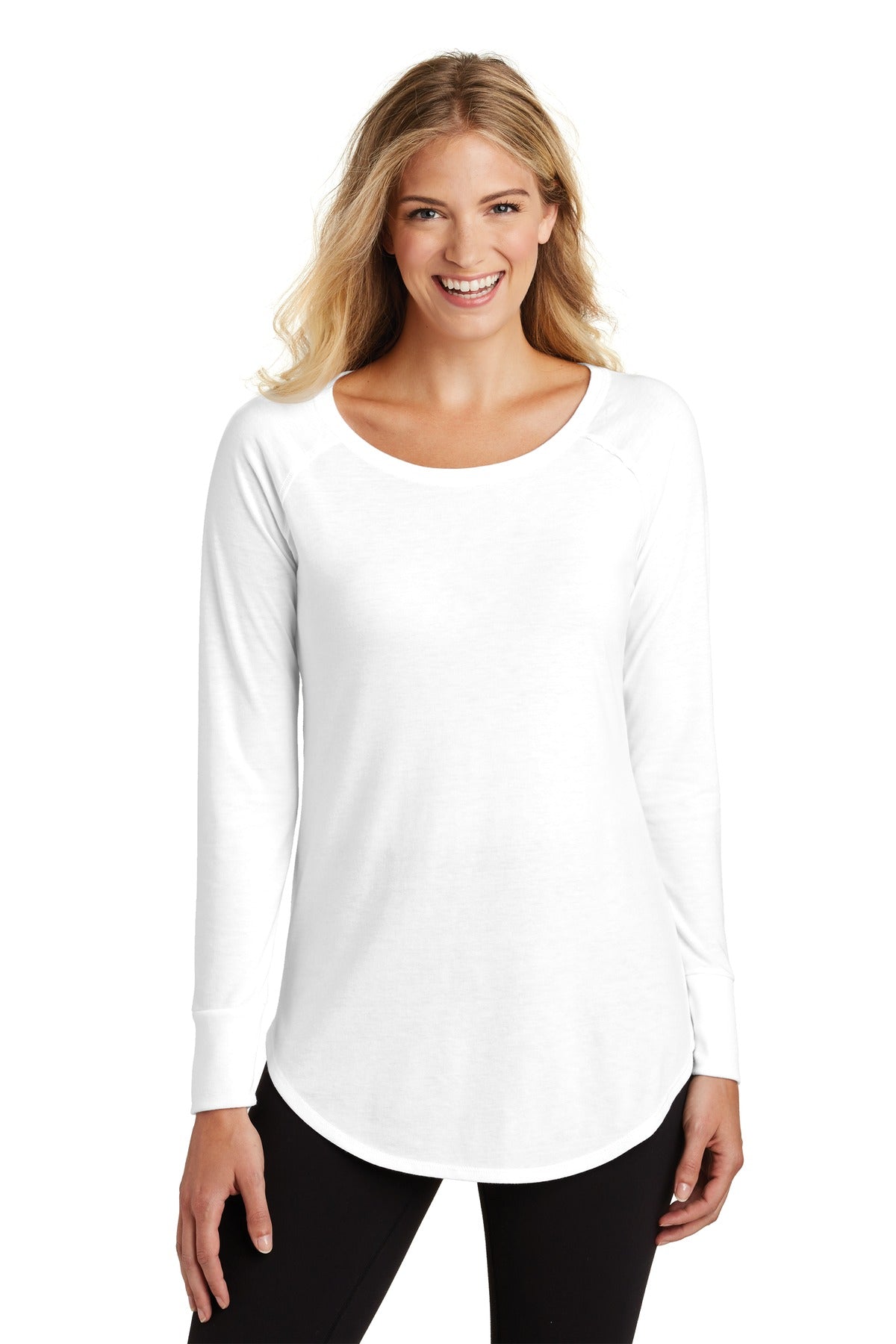 Women's Perfect Tri Long Sleeve Tunic Tee