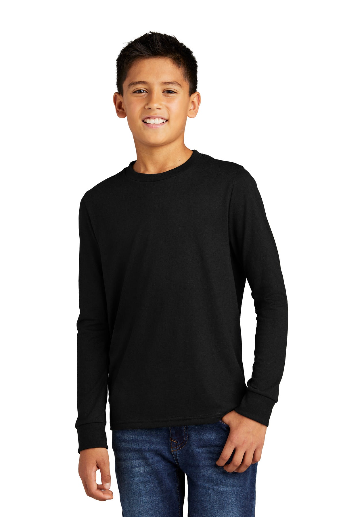 Youth Perfect Tri Long Sleeve Tee