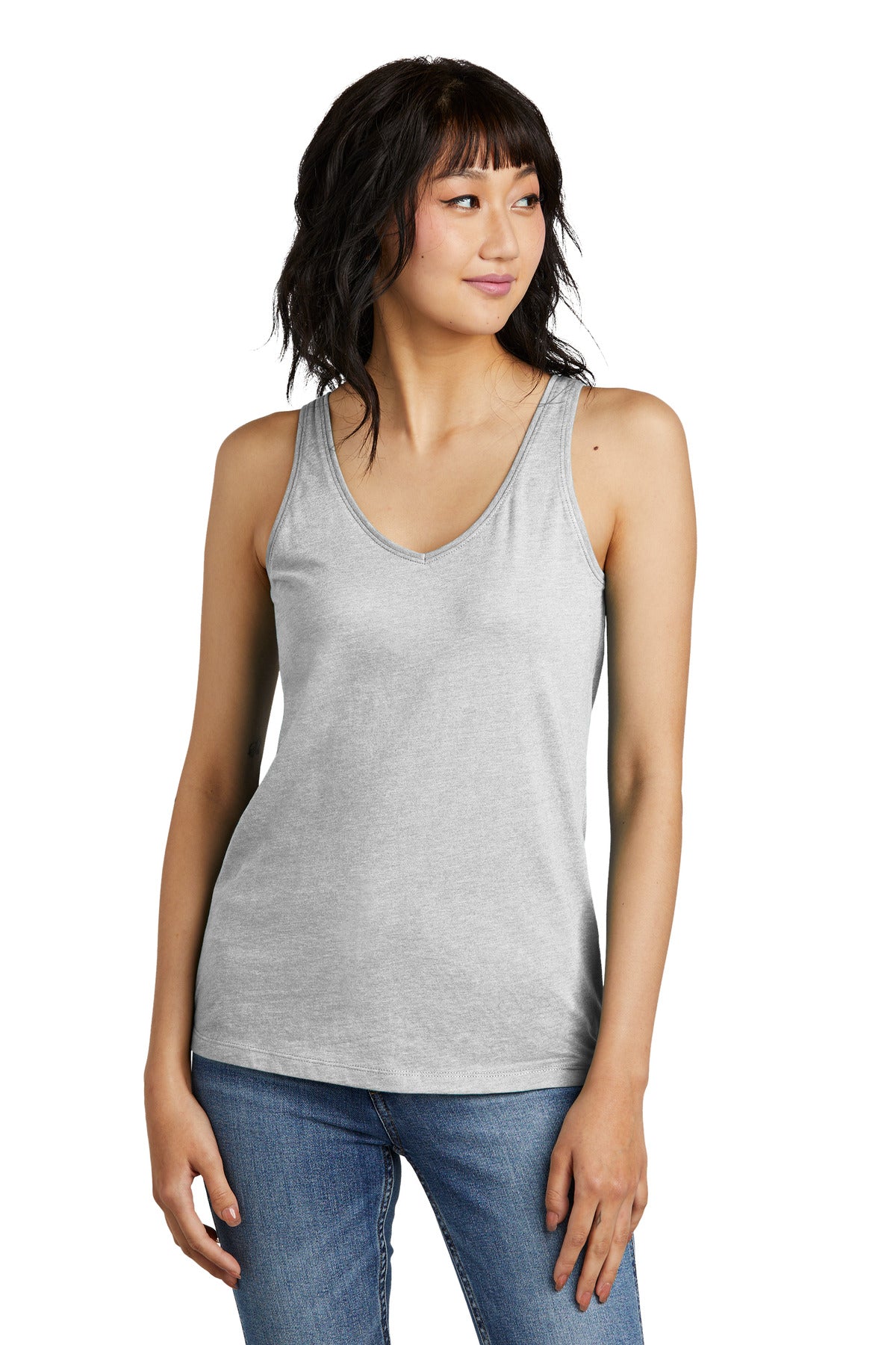 Women's Perfect Blend CVC V-Neck Tank