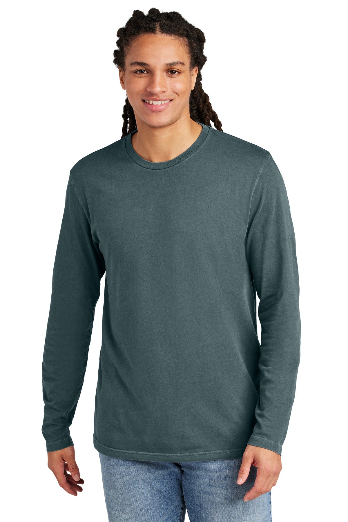 Garment-Dyed Long Sleeve Tee