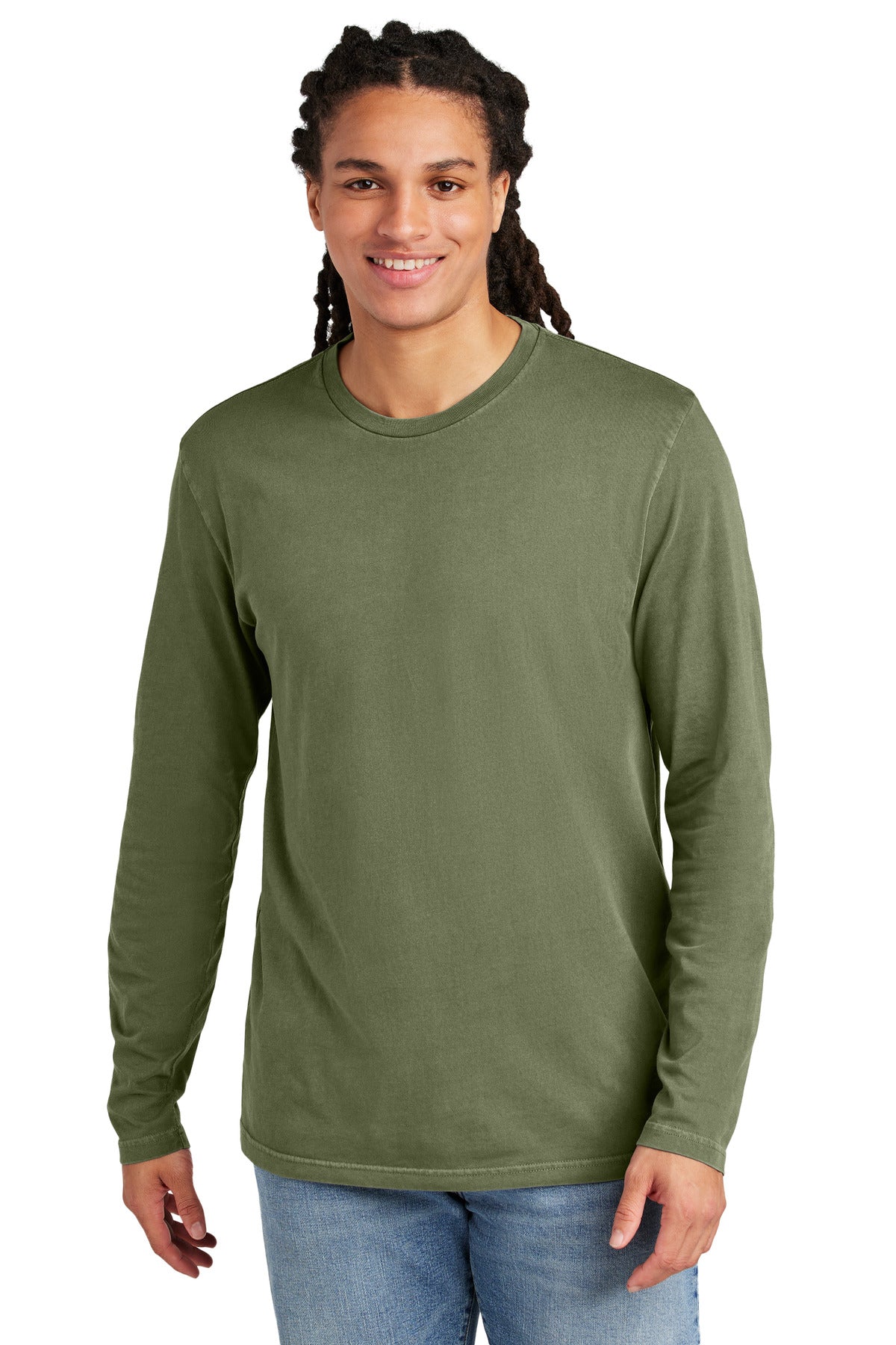 Garment-Dyed Long Sleeve Tee
