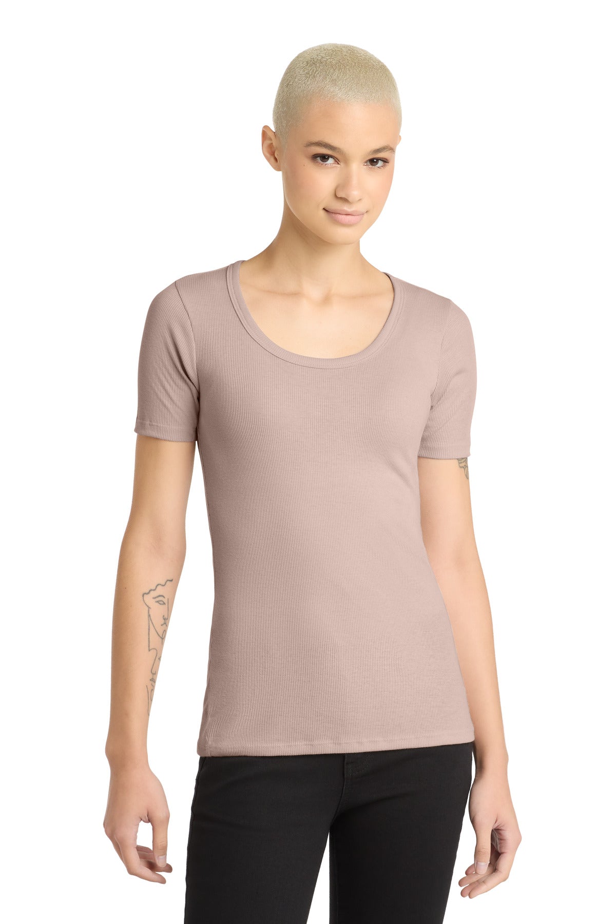 Women's V.I.T. Rib Scoop Neck Tee