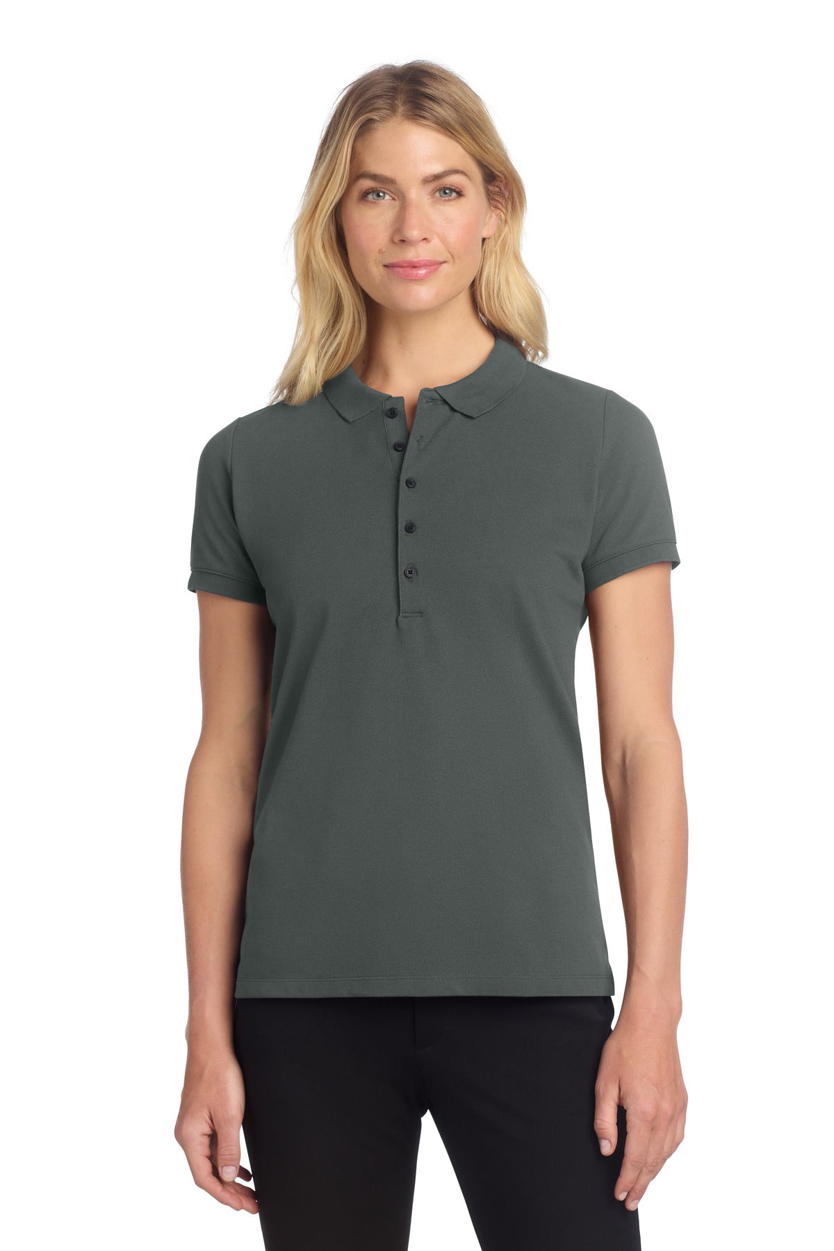 Women's Stretch Heavyweight Pique Polo