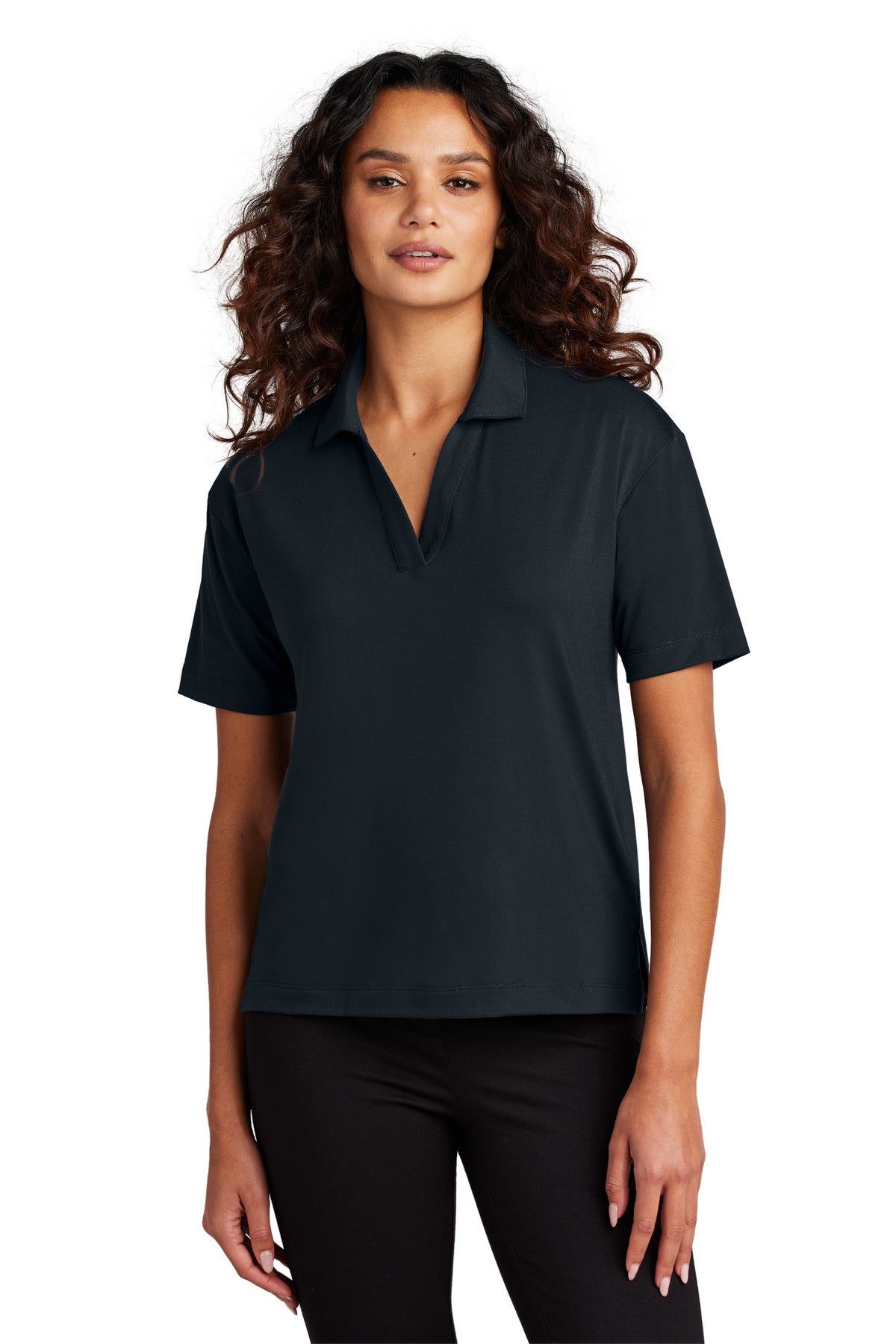 Women's Stretch Jersey Polo