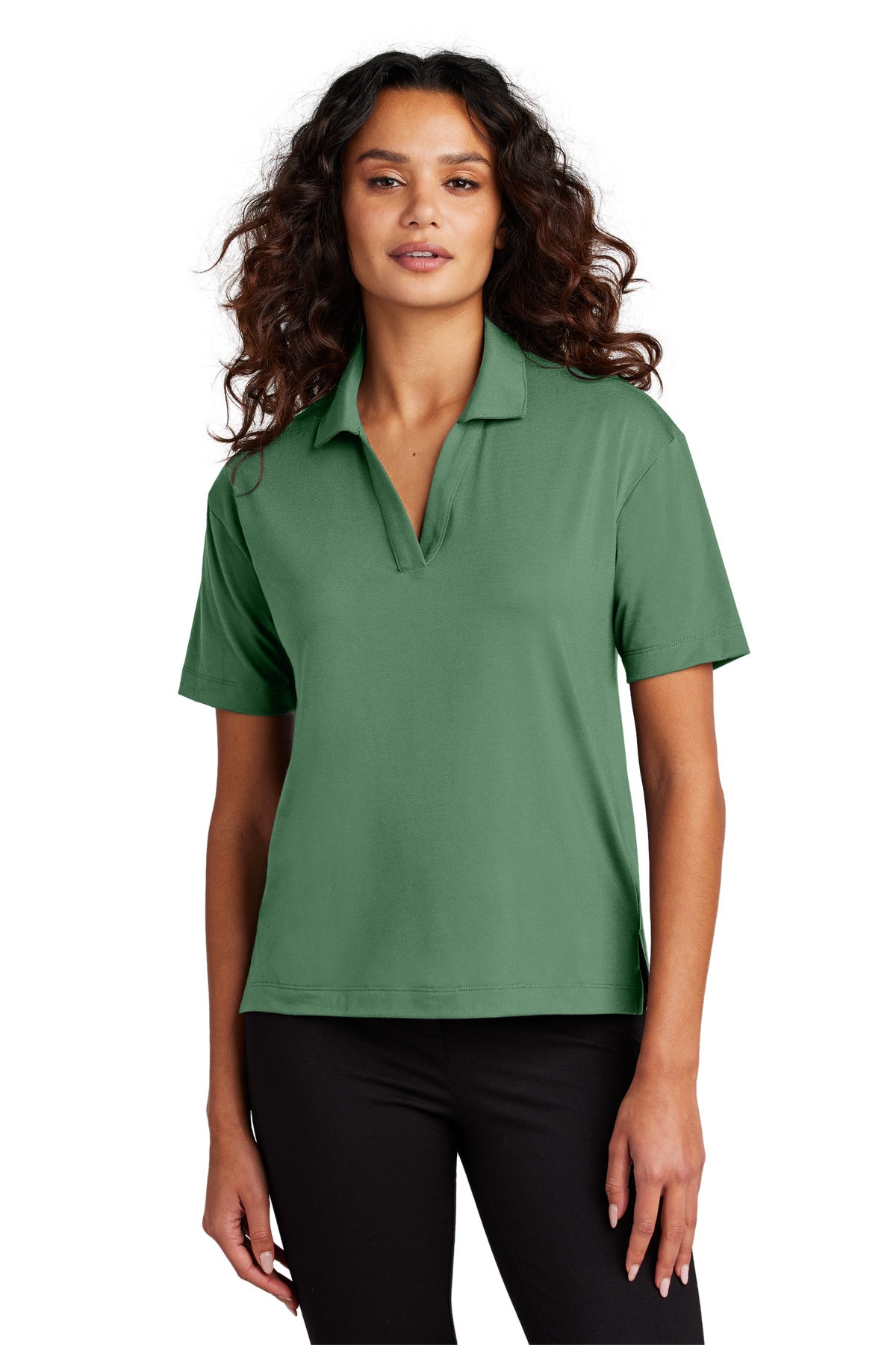 Women's Stretch Jersey Polo