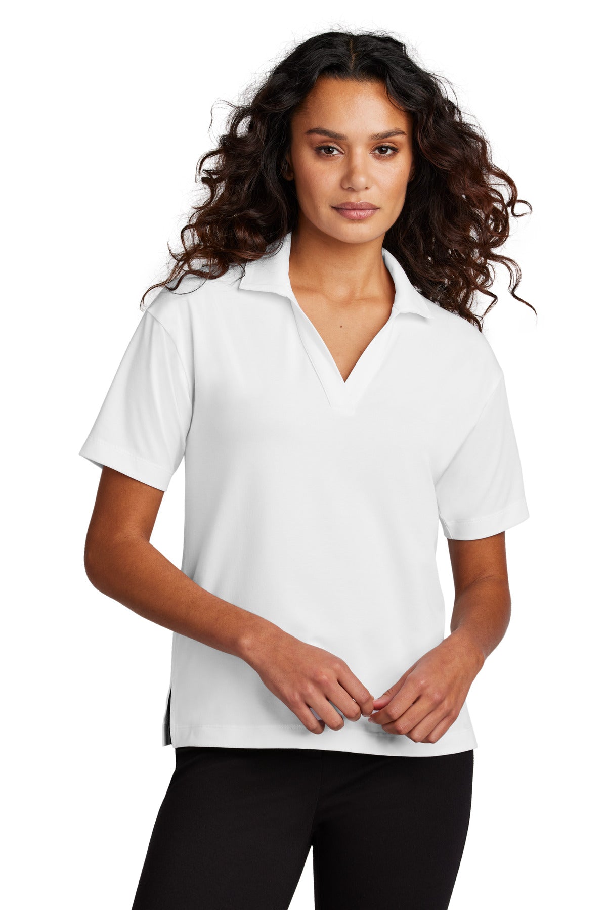 Women's Stretch Jersey Polo