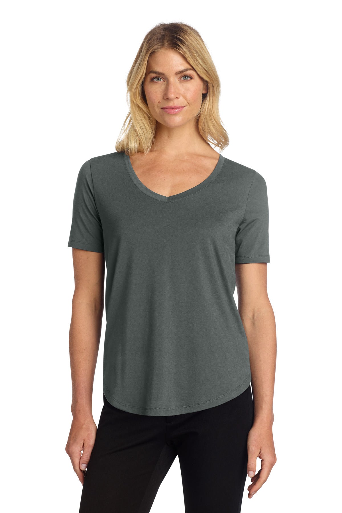 Women's Stretch Jersey Relaxed Scoop Top