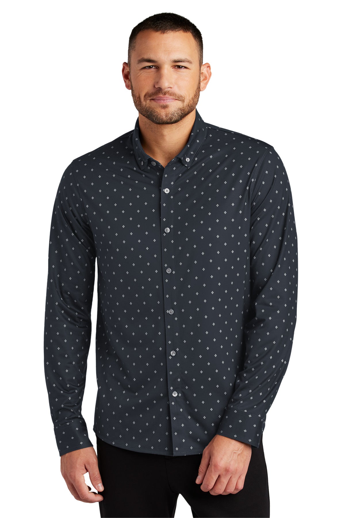 Stretch Jersey Long Sleeve Shirt