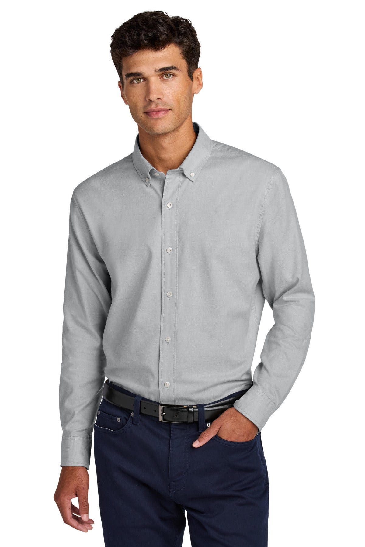Long Sleeve Modern Oxford Shirt