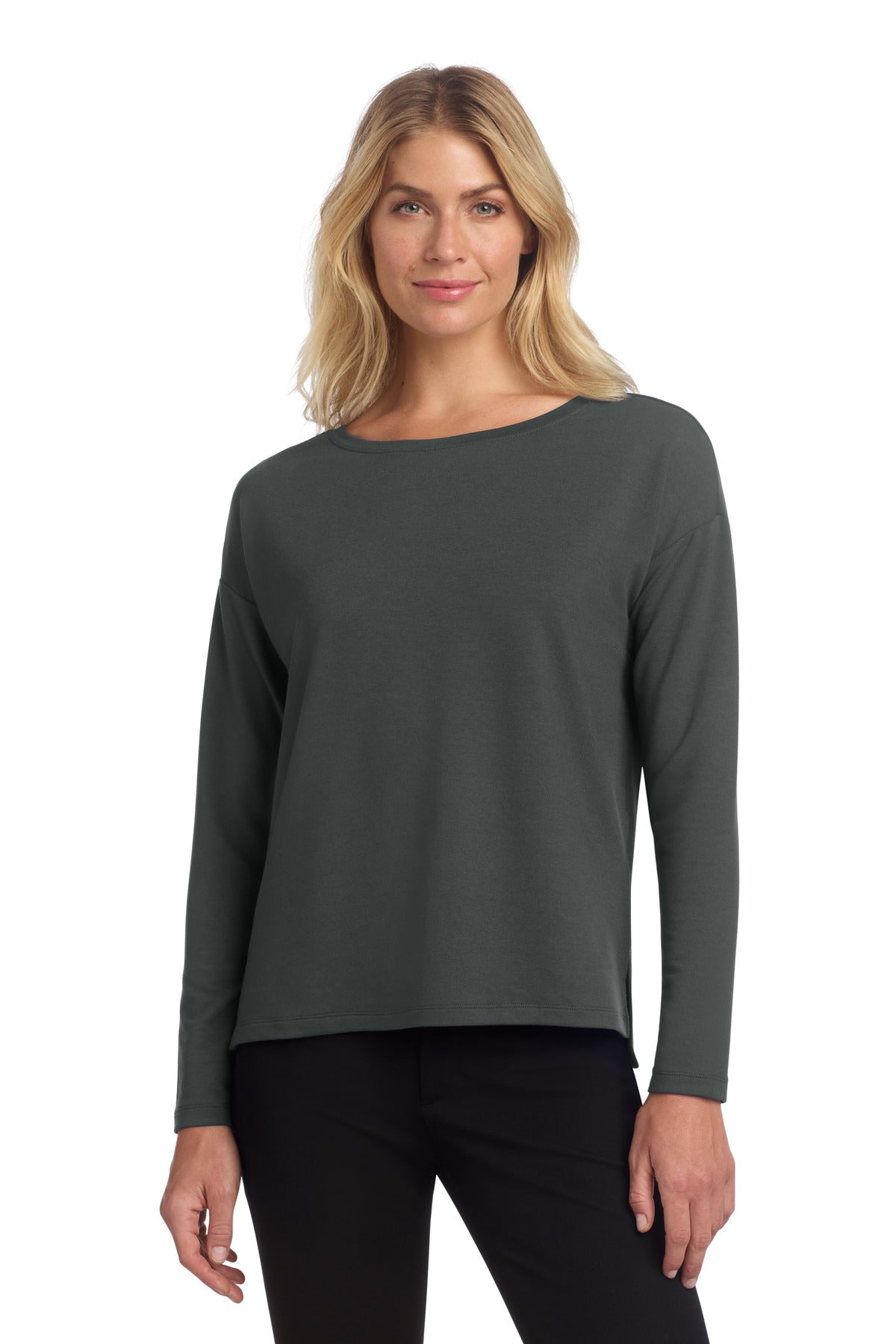 Women's Stretch Drop Shoulder Pullover