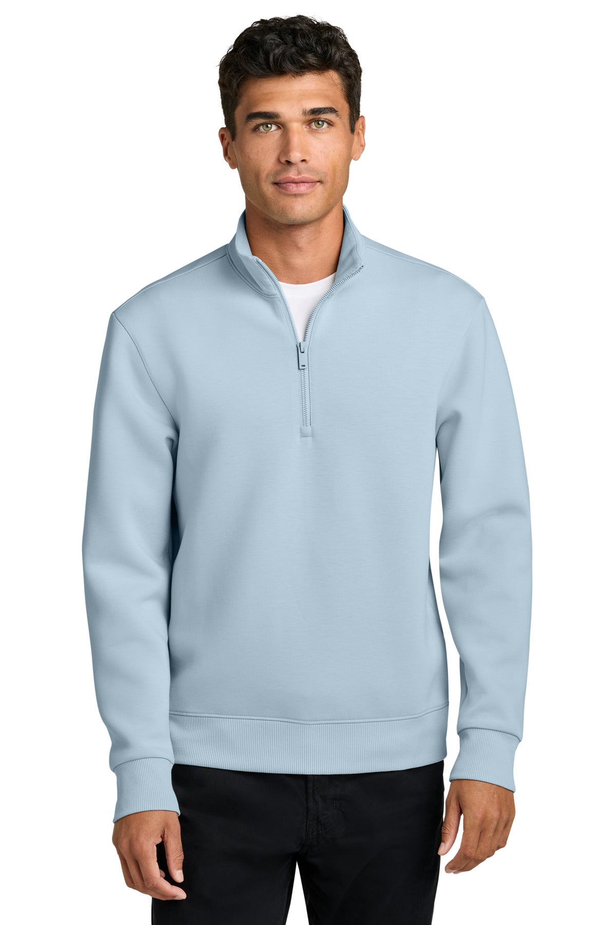 Soft Spacer Quarter-Zip Pullover